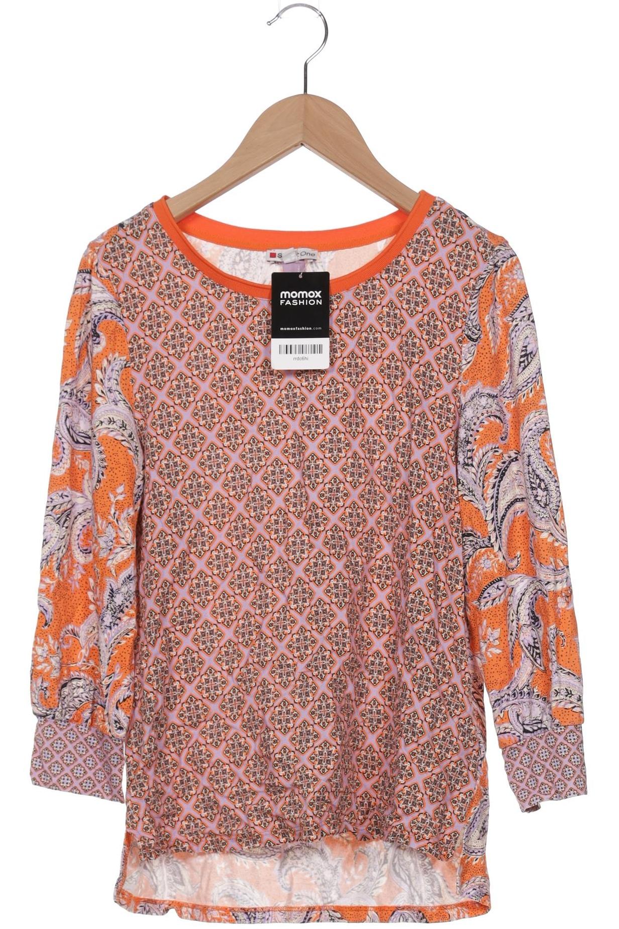 

Street One Damen Langarmshirt, orange, Gr. 34