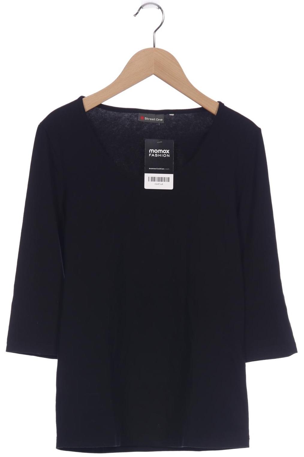 

Street One Damen Langarmshirt, schwarz, Gr. 38