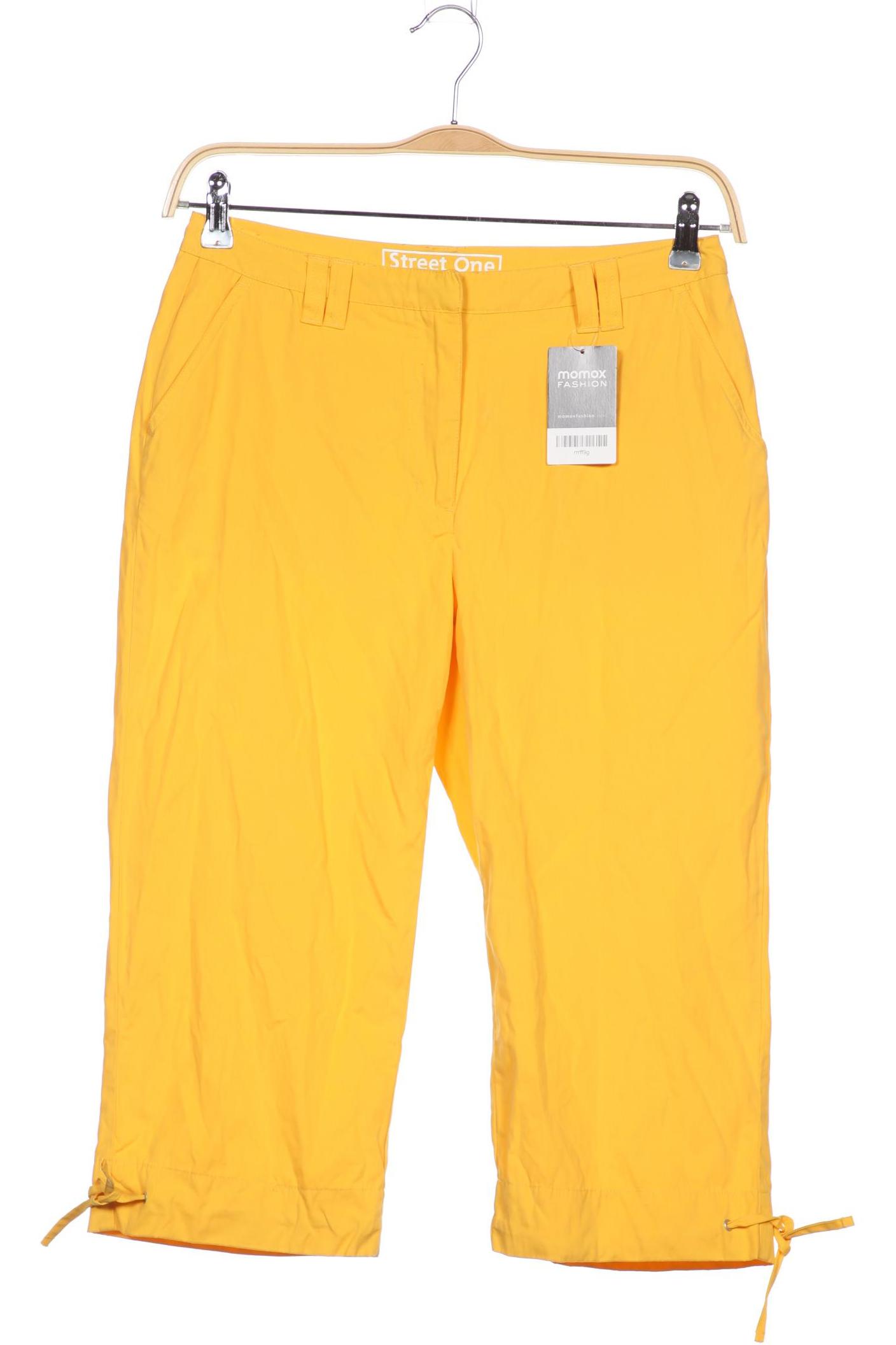 

Street One Damen Shorts, gelb, Gr. 38