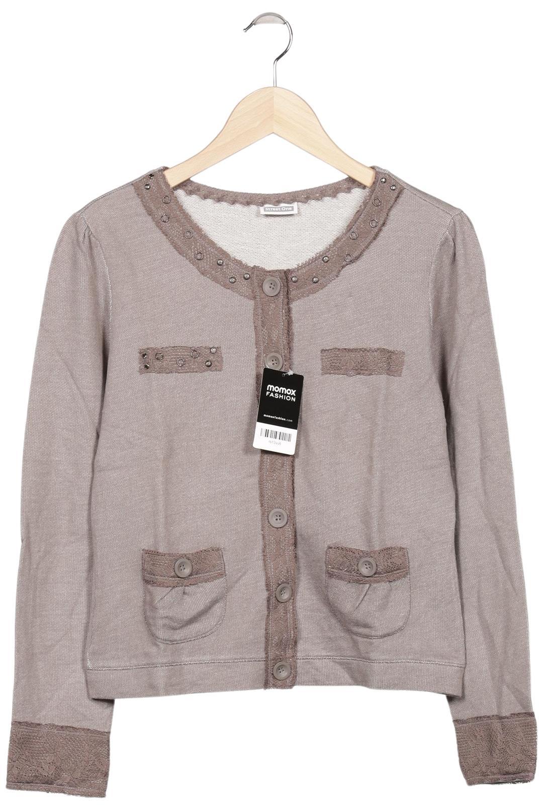 

Street One Damen Strickjacke, beige, Gr. 40