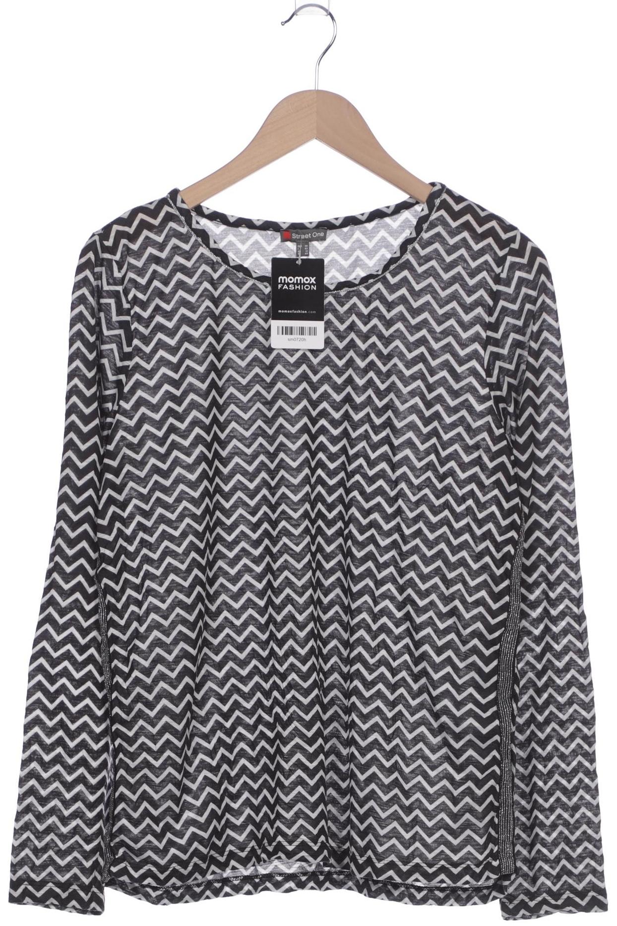 

Street One Damen Langarmshirt, schwarz, Gr. 38