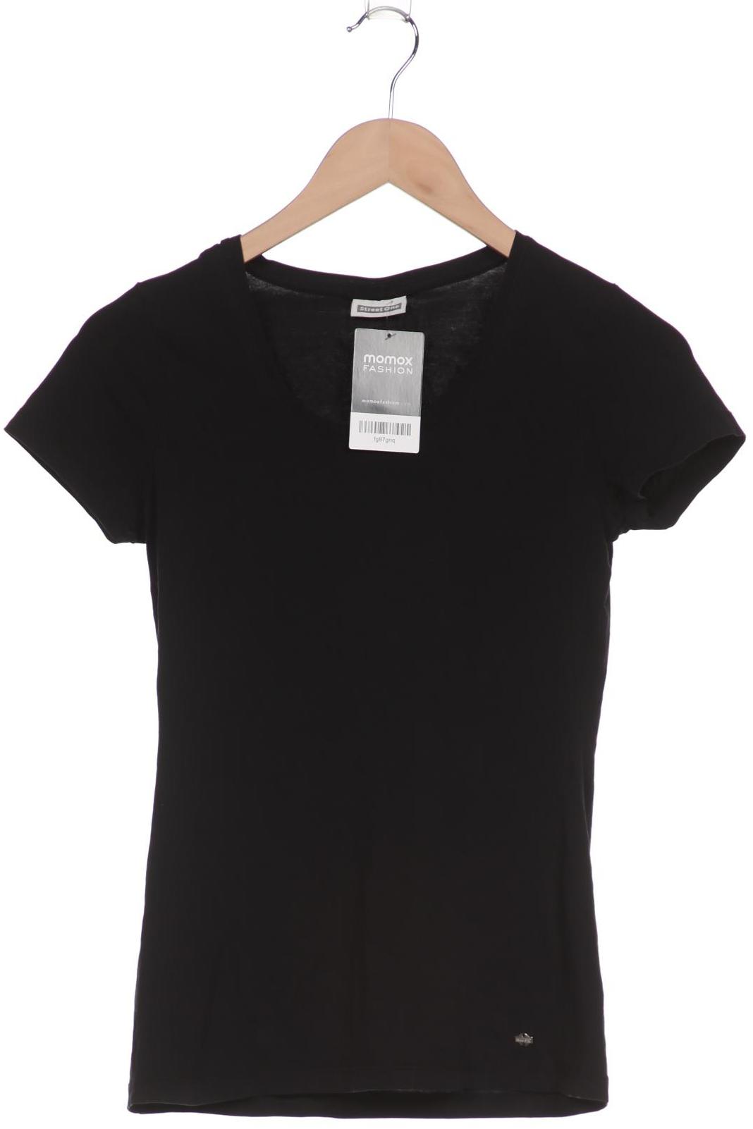 

Street One Damen T-Shirt, schwarz, Gr. 34