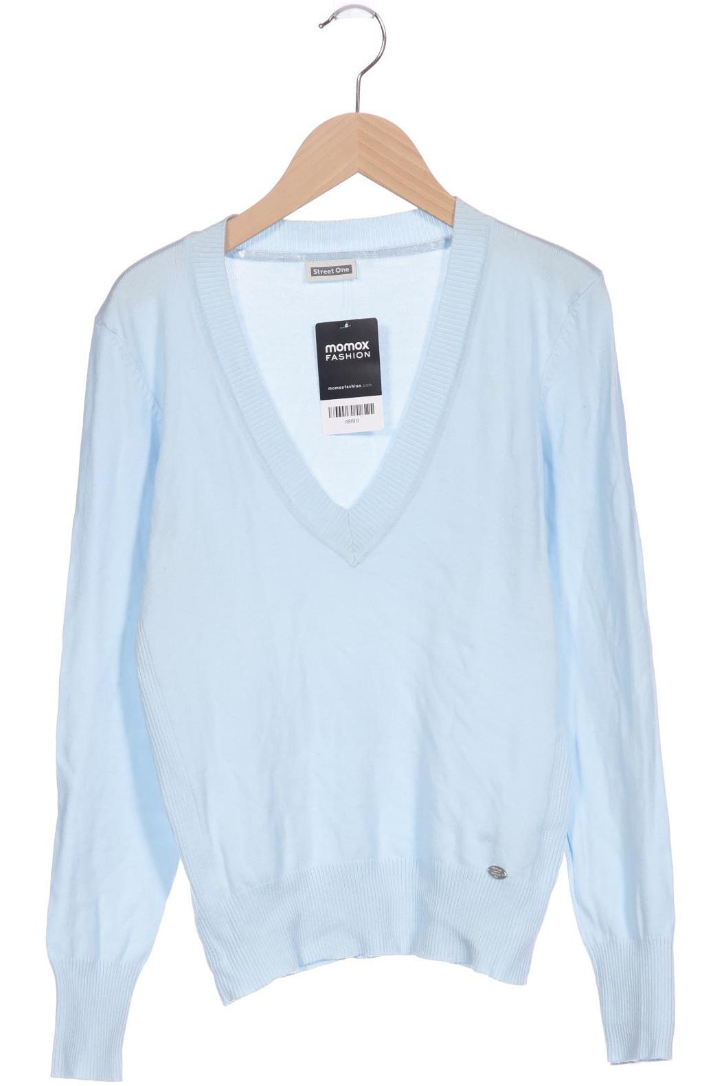 

Street One Damen Pullover, hellblau, Gr. 38