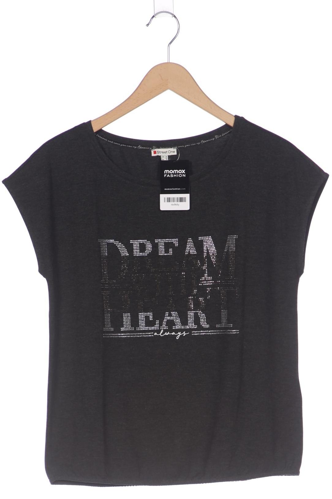 Thumbnail - Street One Damen T-Shirt, grau, Gr. 36