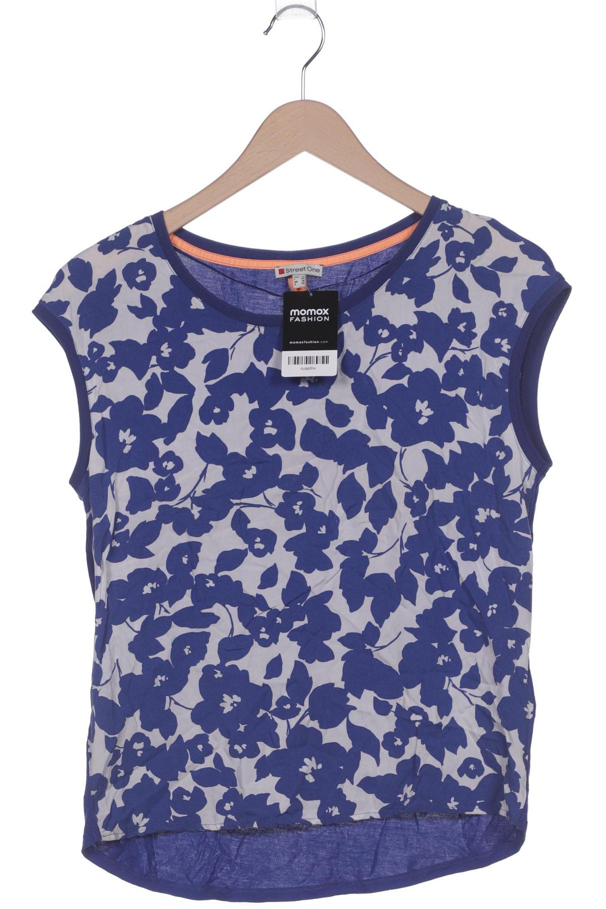 

Street One Damen T-Shirt, blau, Gr. 36
