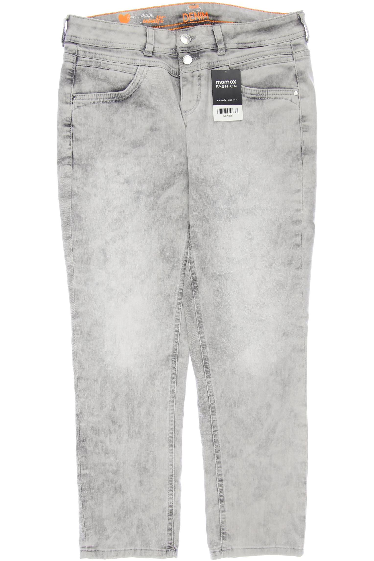 

Street One Damen Jeans, grau, Gr. 40