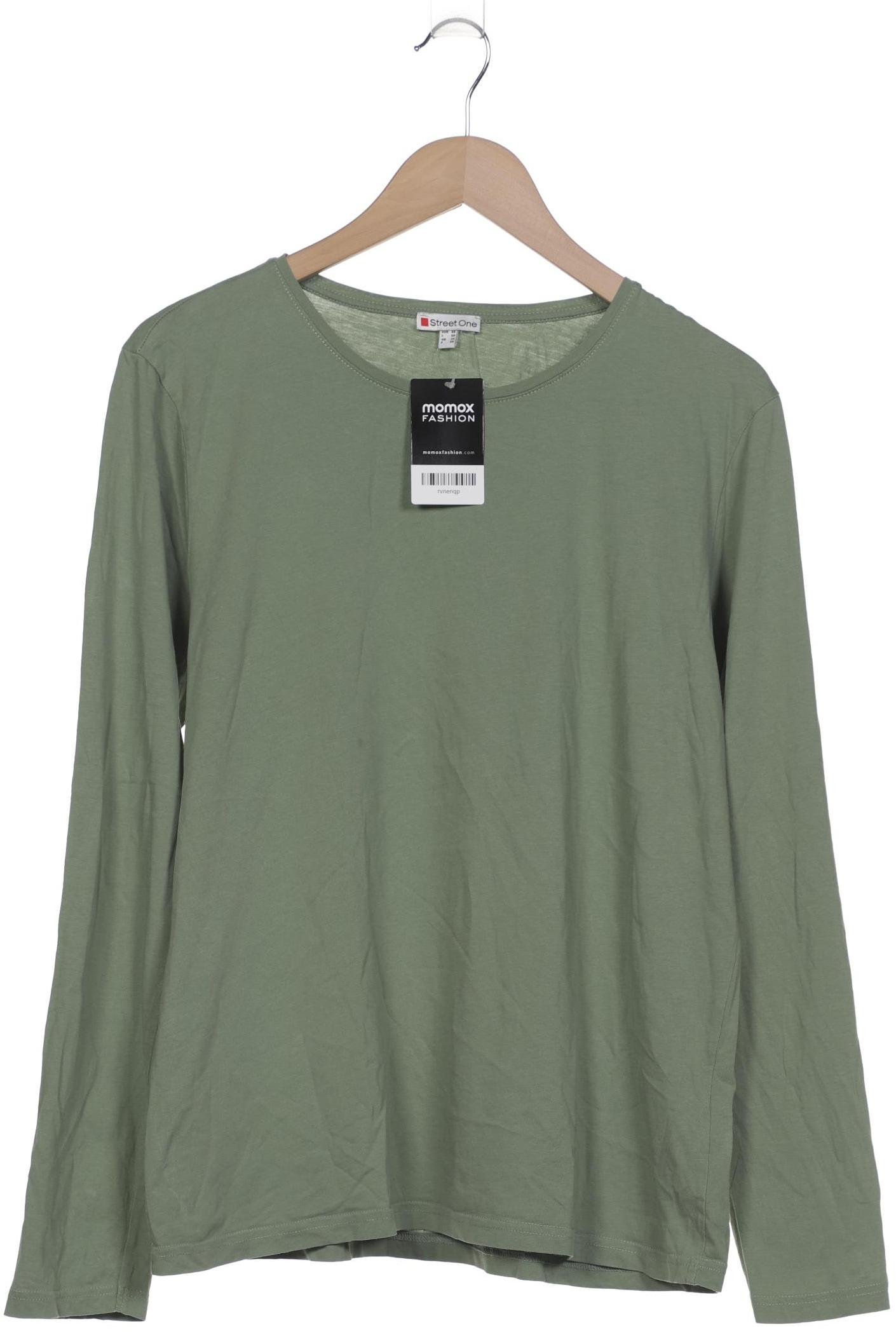 

Street One Damen Langarmshirt, grün, Gr. 46