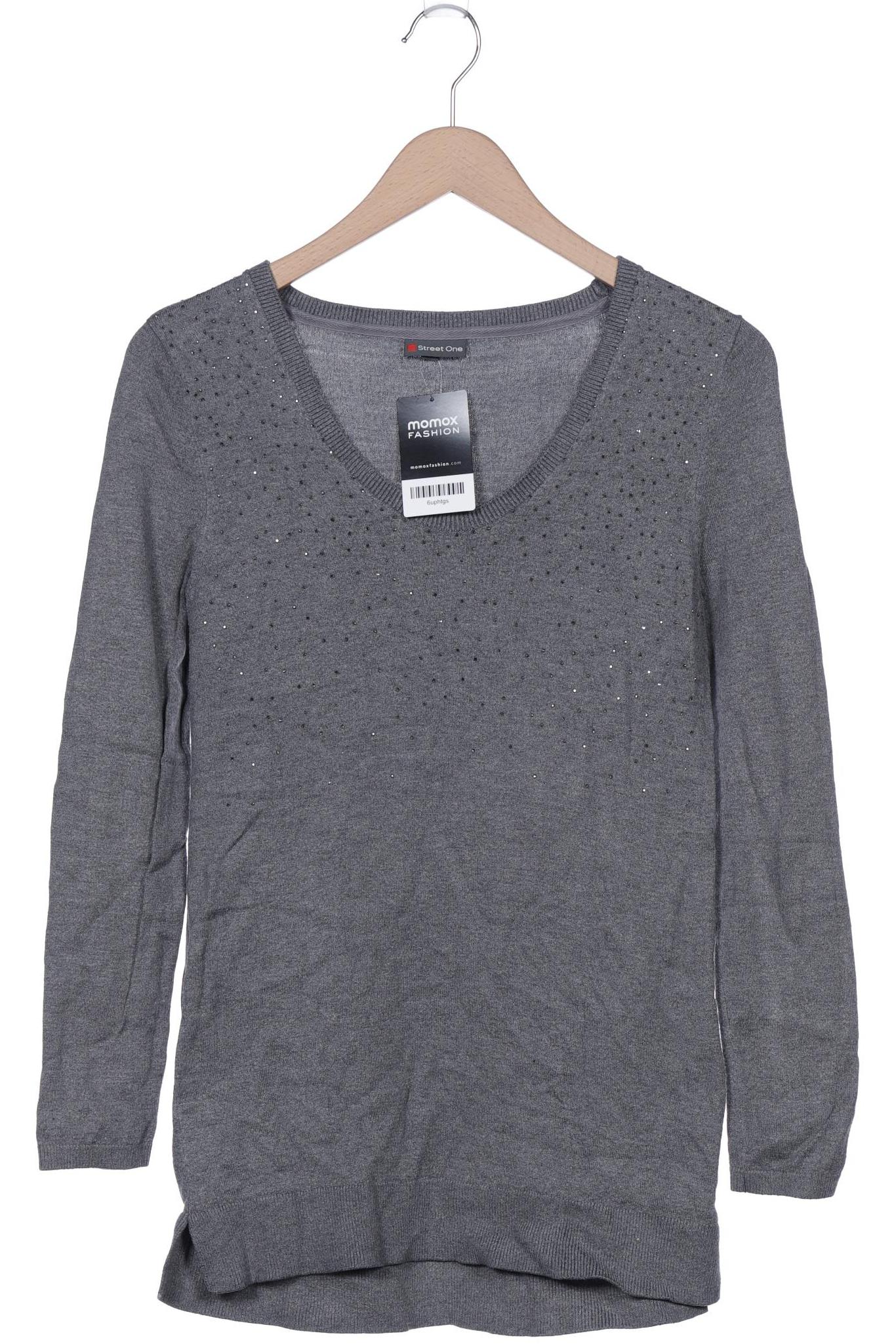 

Street One Damen Pullover, grau, Gr. 38