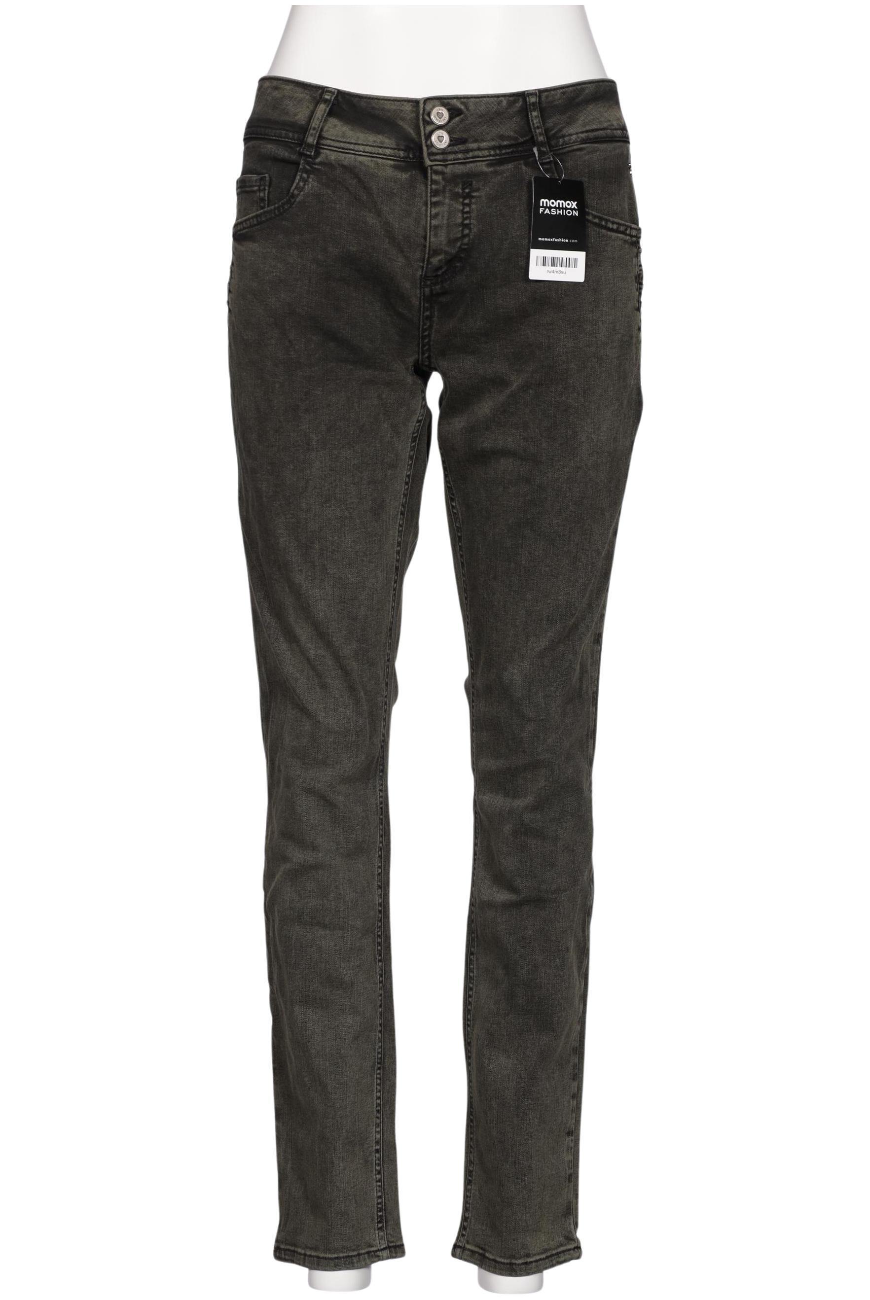 

Street One Damen Jeans, grün, Gr. 32