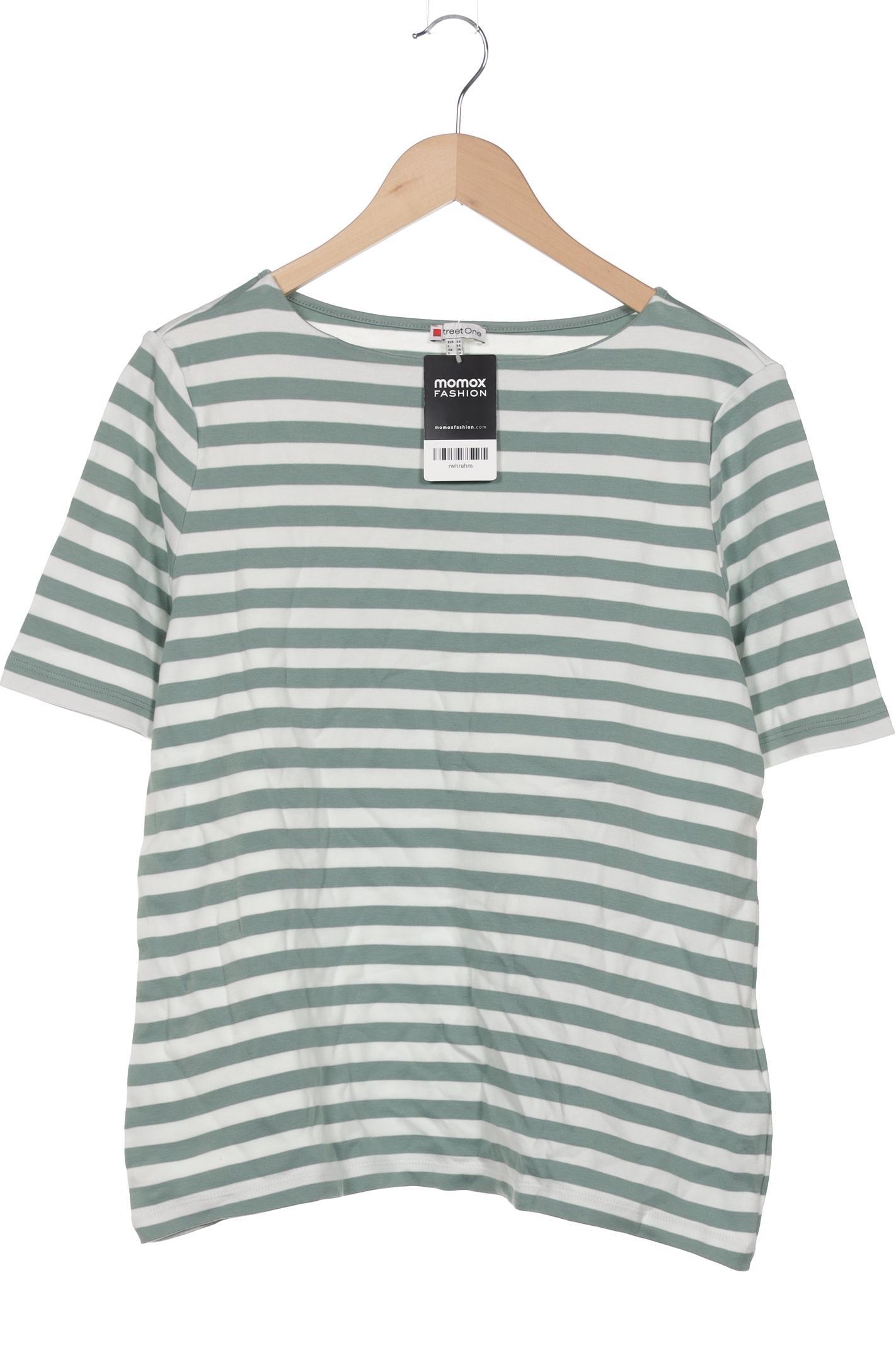 

Street One Damen T-Shirt, hellgrün, Gr. 40