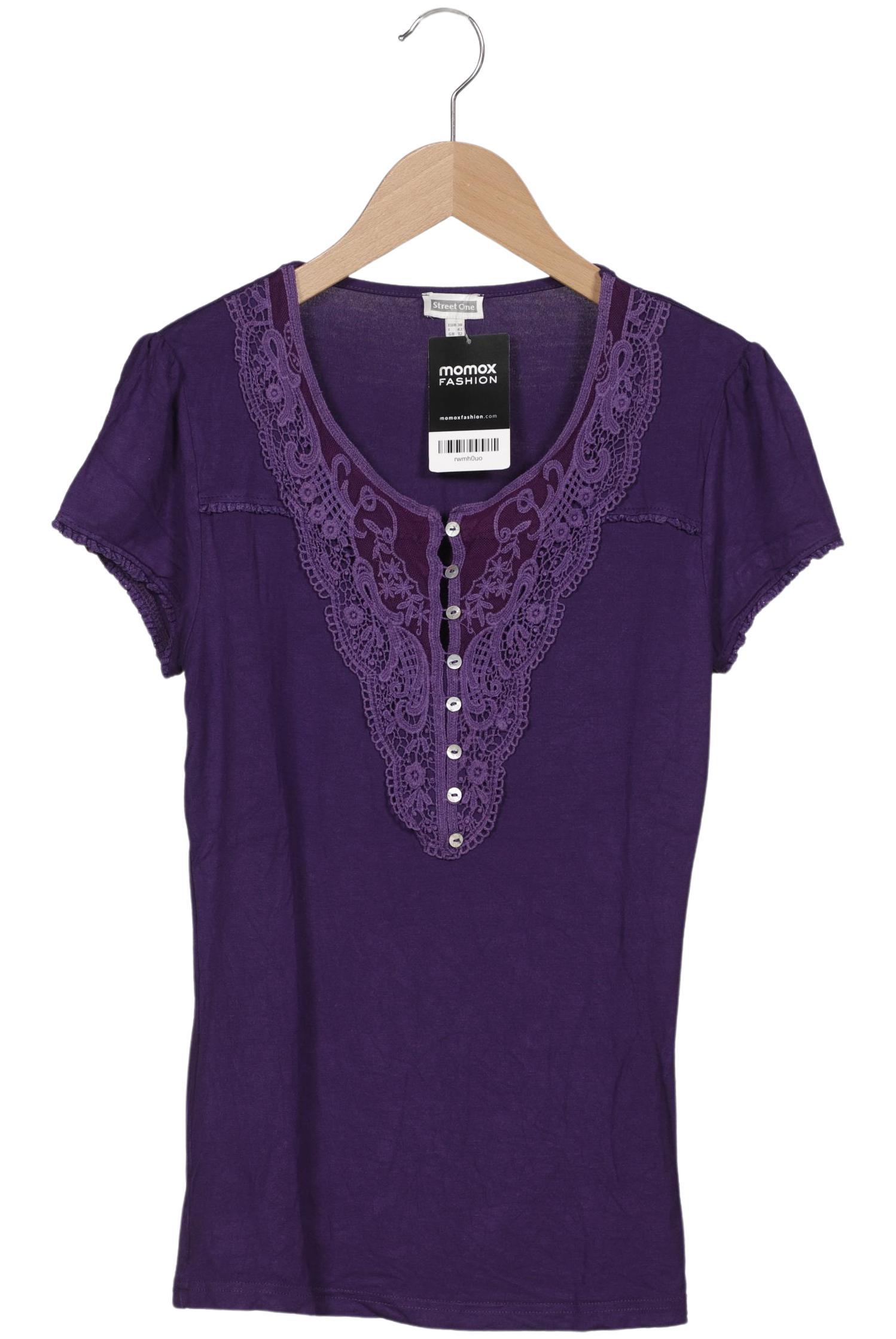 

Street One Damen T-Shirt, flieder, Gr. 38