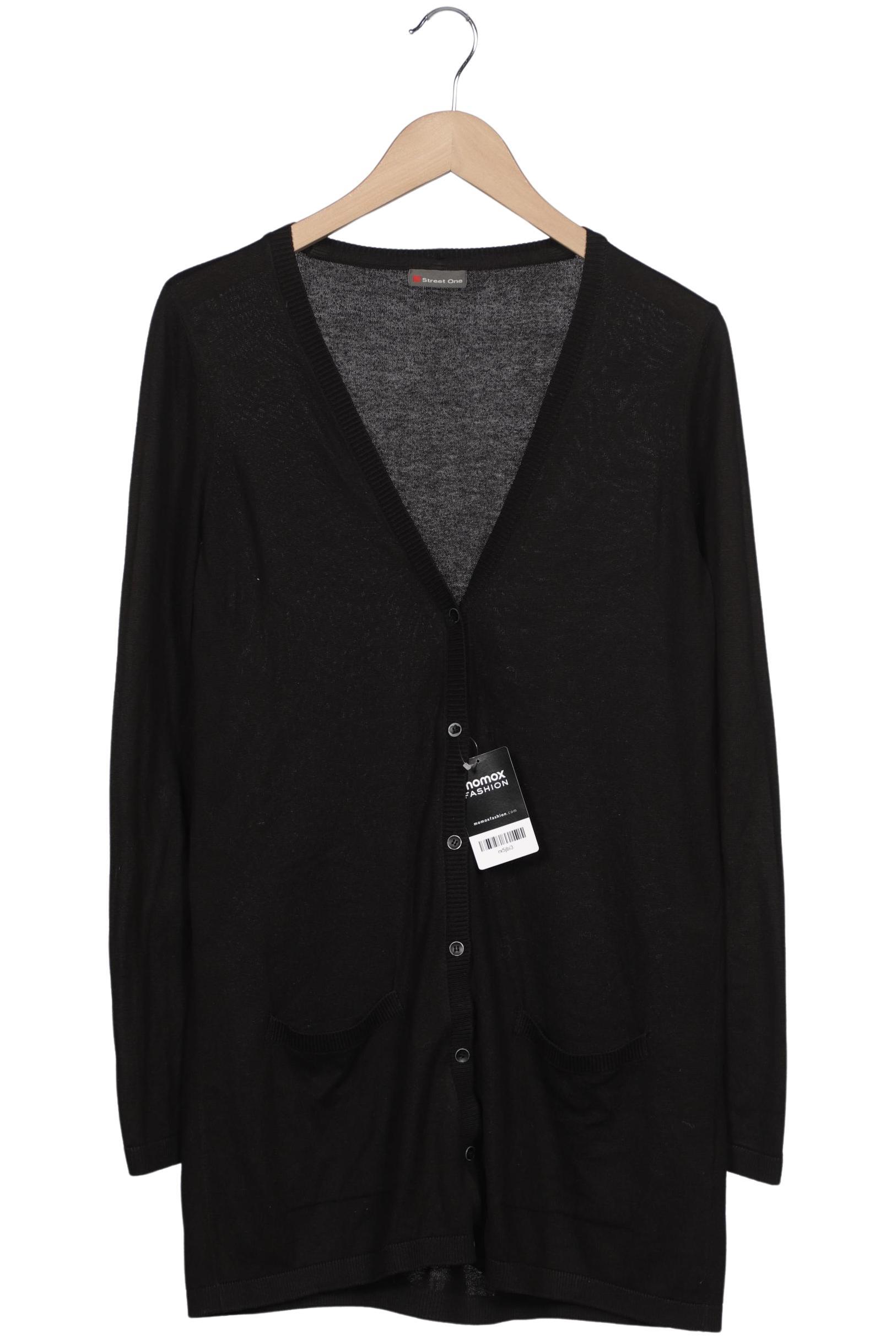 

Street One Damen Strickjacke, schwarz, Gr. 36