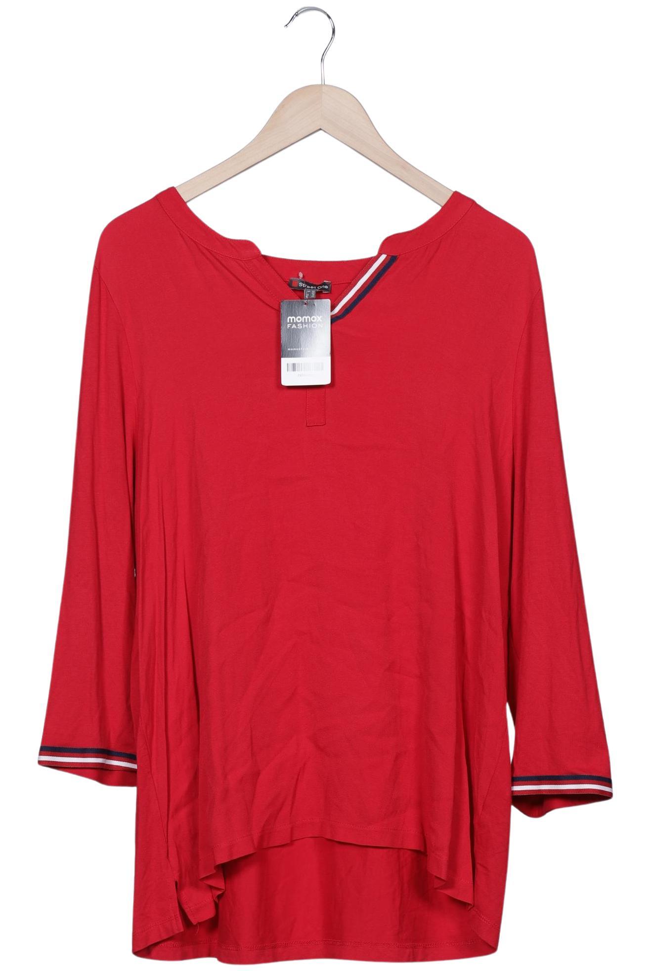 

Street One Damen Langarmshirt, rot, Gr. 44
