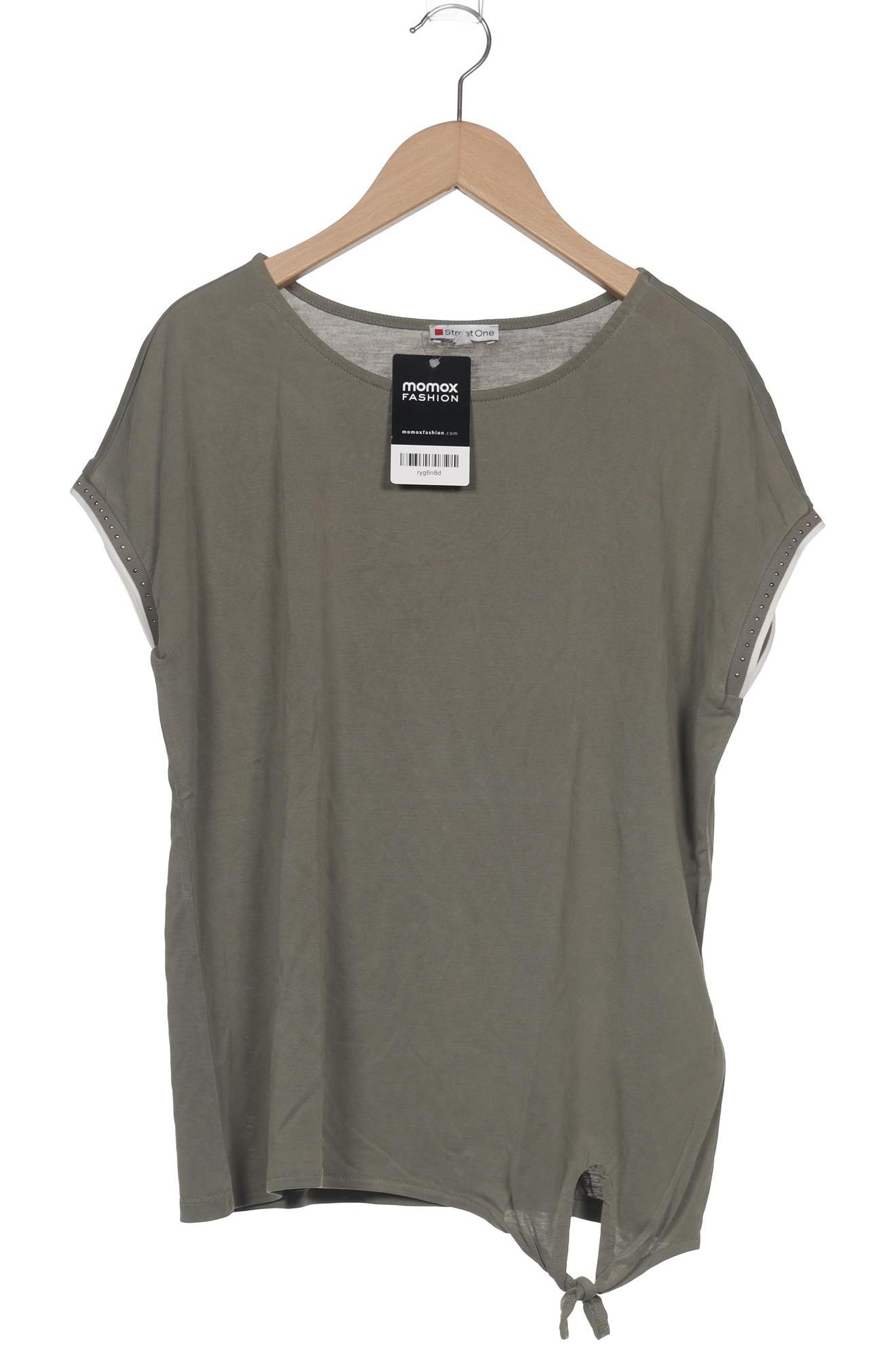 

Street One Damen T-Shirt, grün, Gr. 38