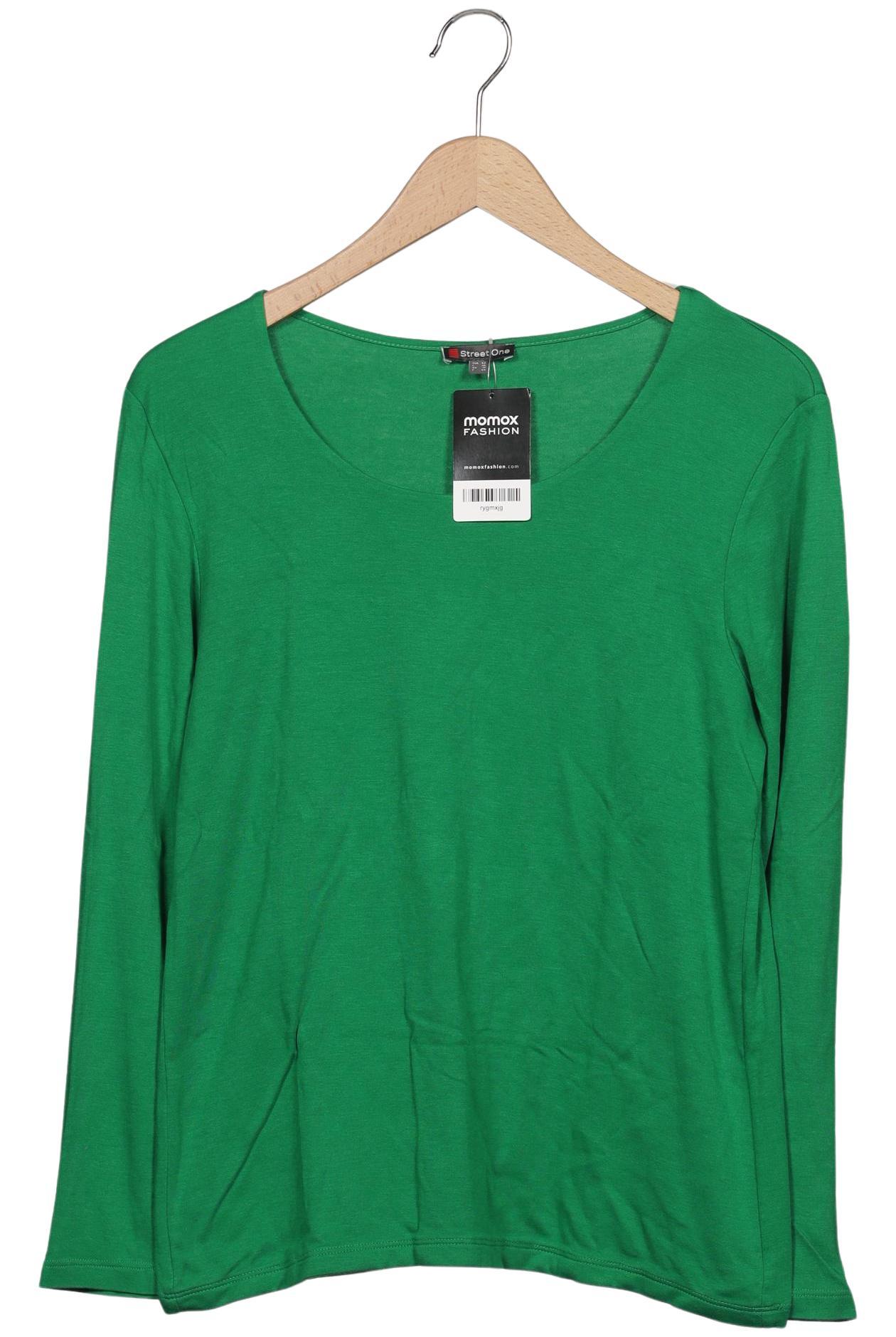 

Street One Damen Langarmshirt, grün, Gr. 42