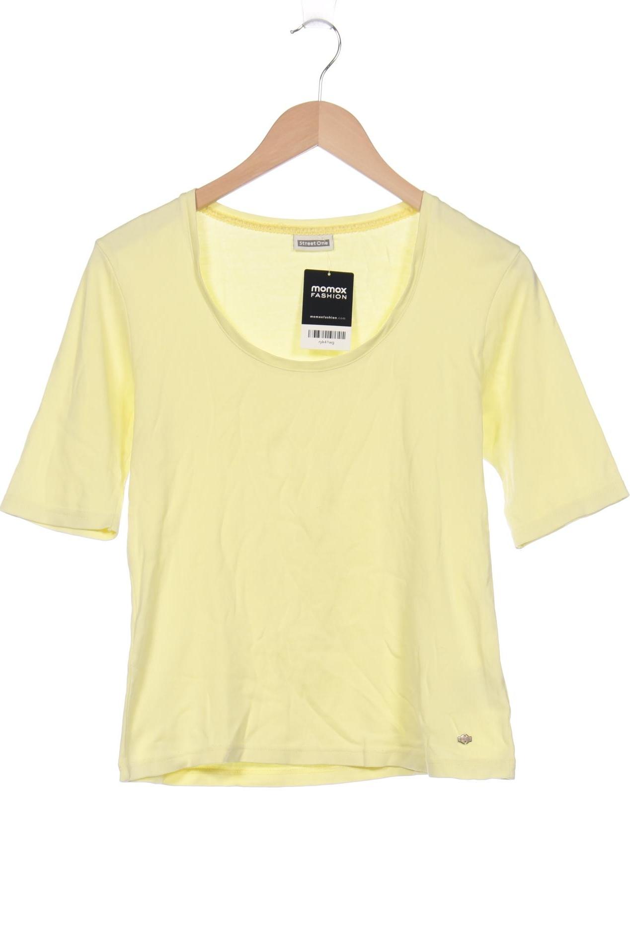 

Street One Damen T-Shirt, gelb, Gr. 42