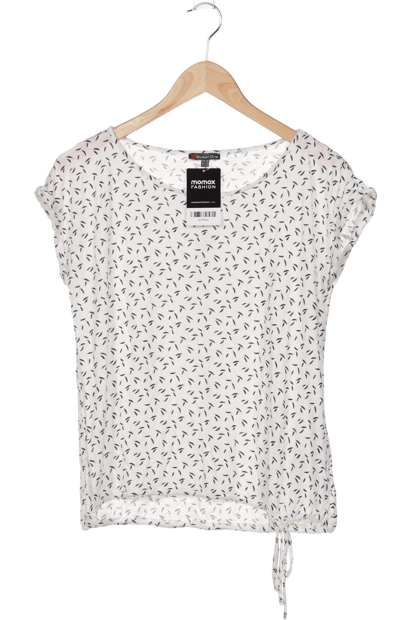 

Street One Damen T-Shirt, weiß, Gr. 40
