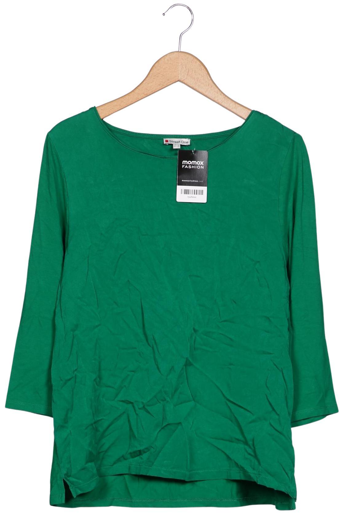 

Street One Damen Langarmshirt, grün, Gr. 42