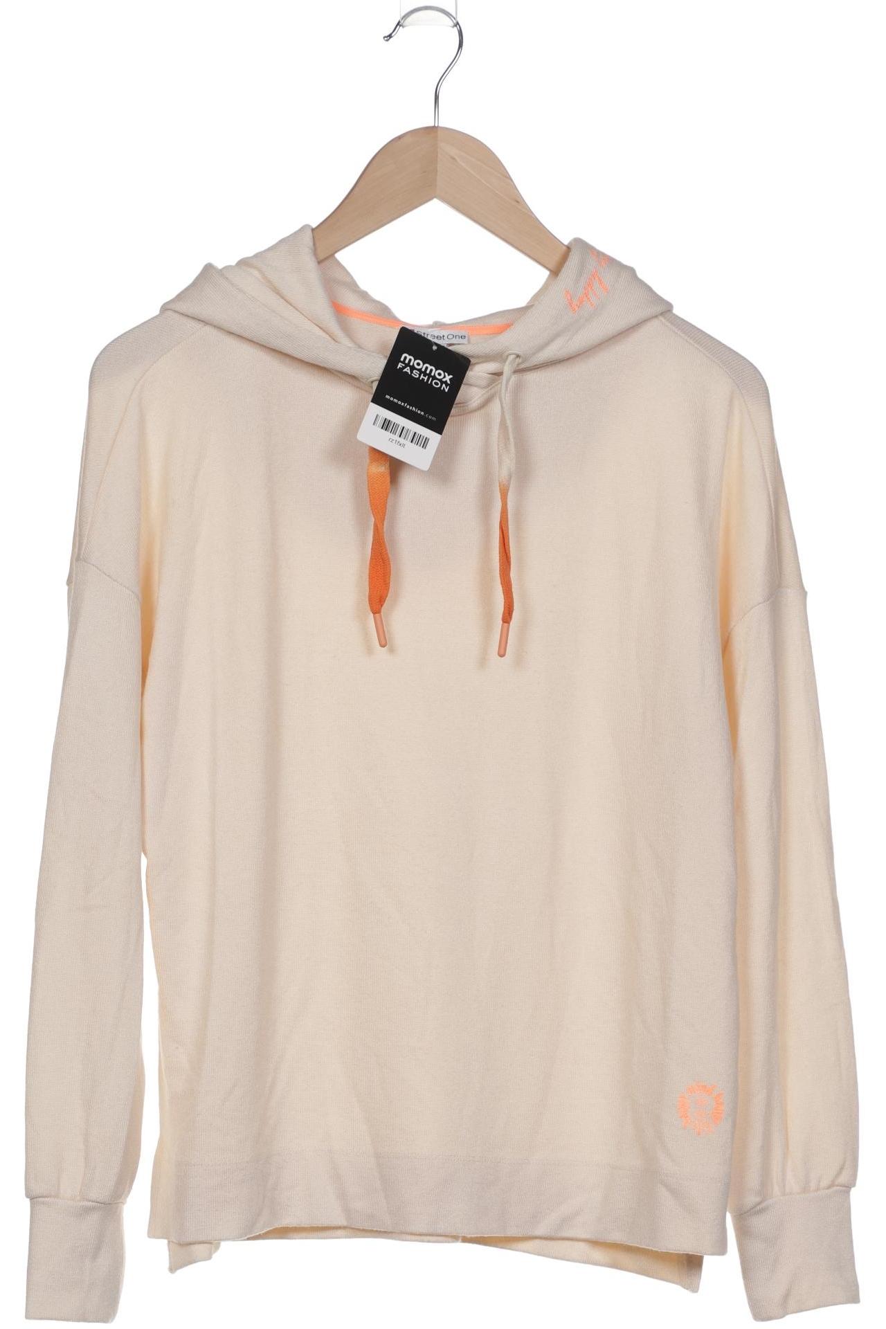 

Street One Damen Kapuzenpullover, beige, Gr. 36