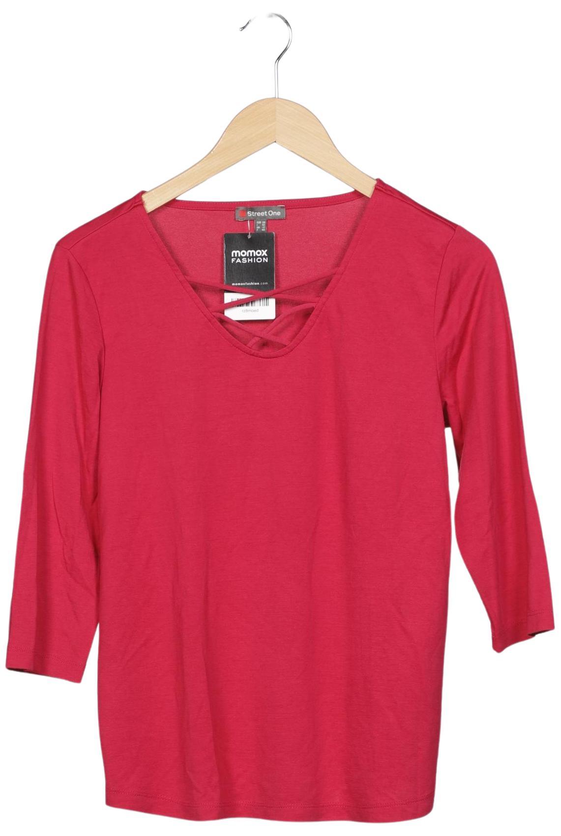 

Street One Damen Langarmshirt, rot, Gr. 38