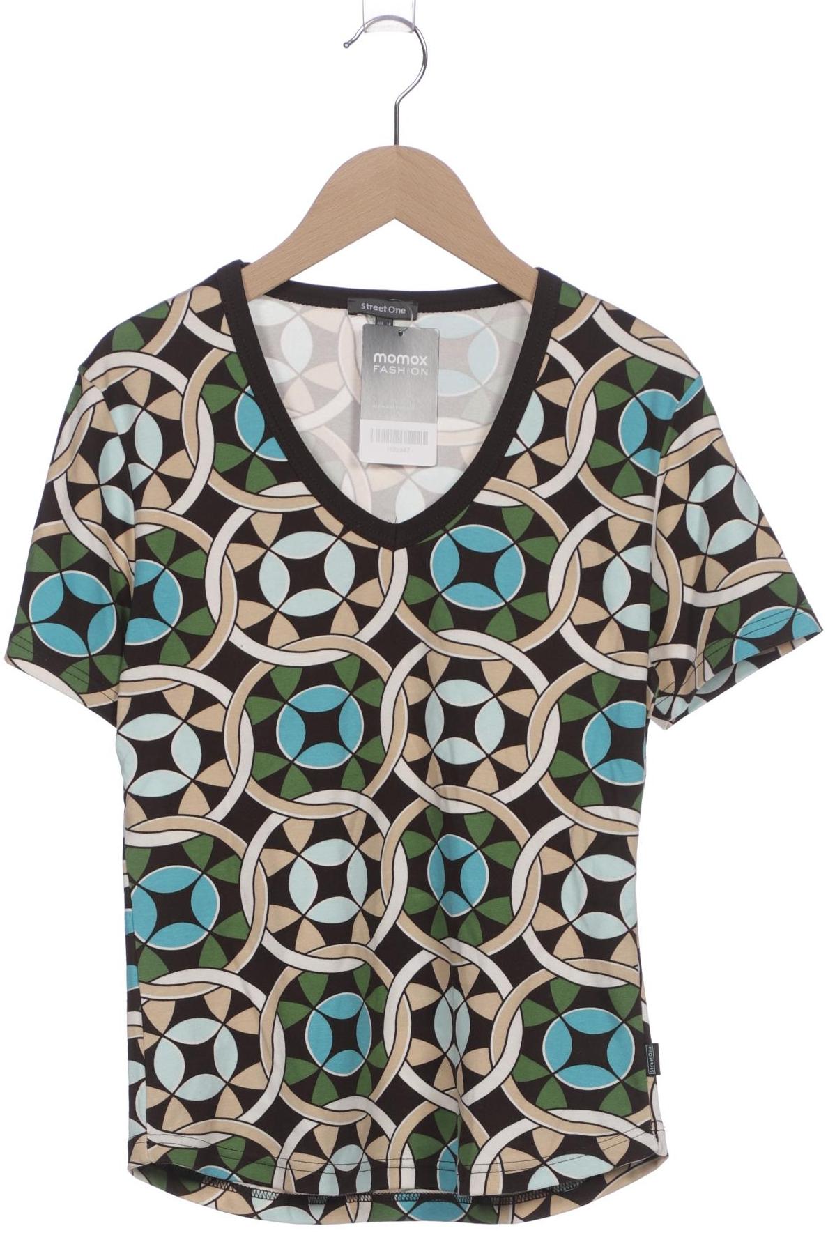 

Street One Damen T-Shirt, mehrfarbig, Gr. 38