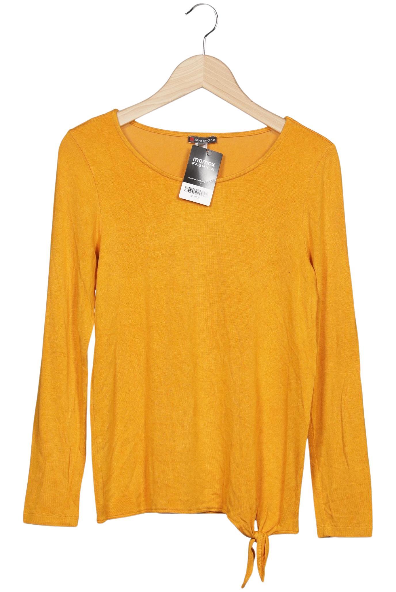 

Street One Damen Langarmshirt, gelb, Gr. 36