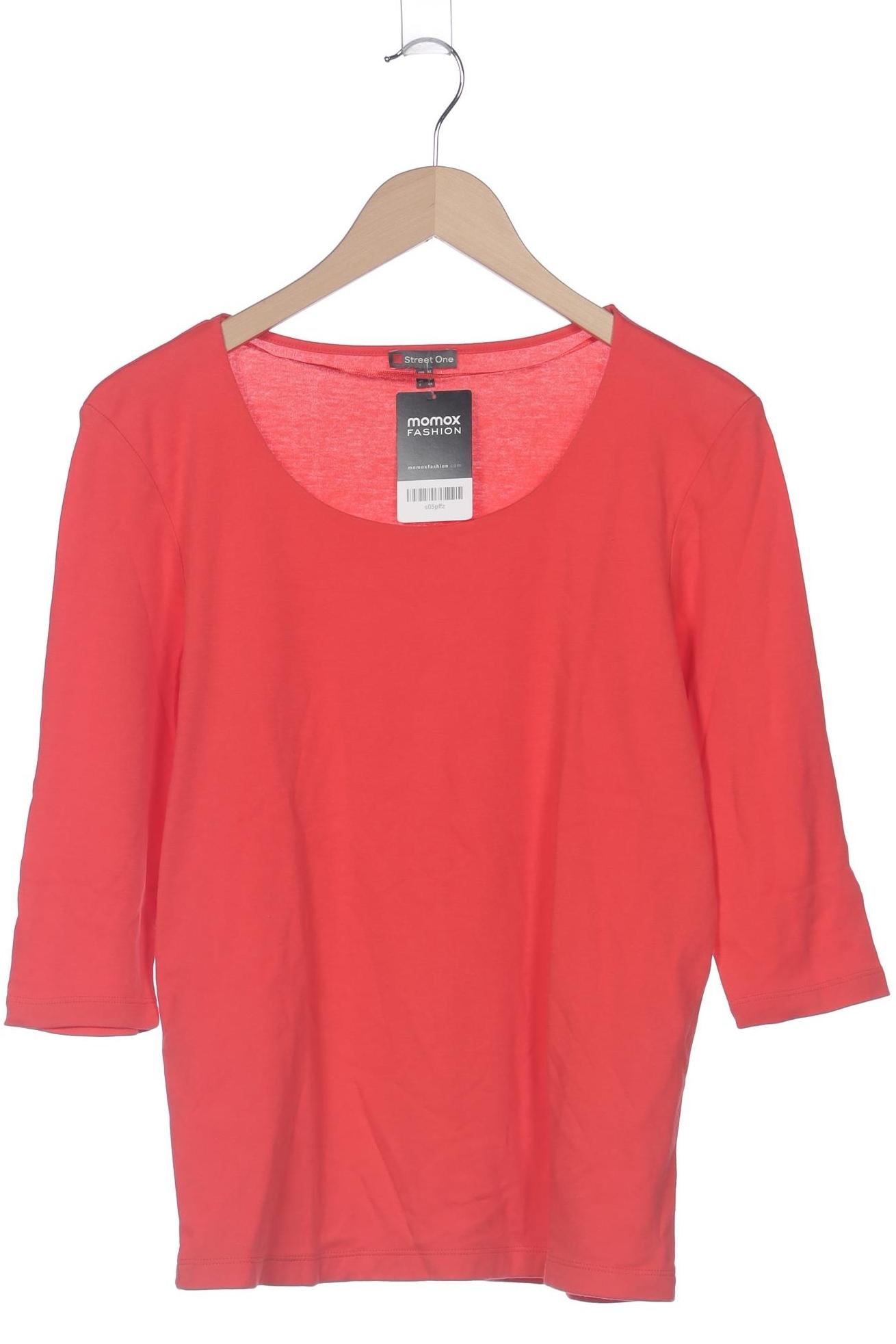 

Street One Damen Langarmshirt, orange, Gr. 42