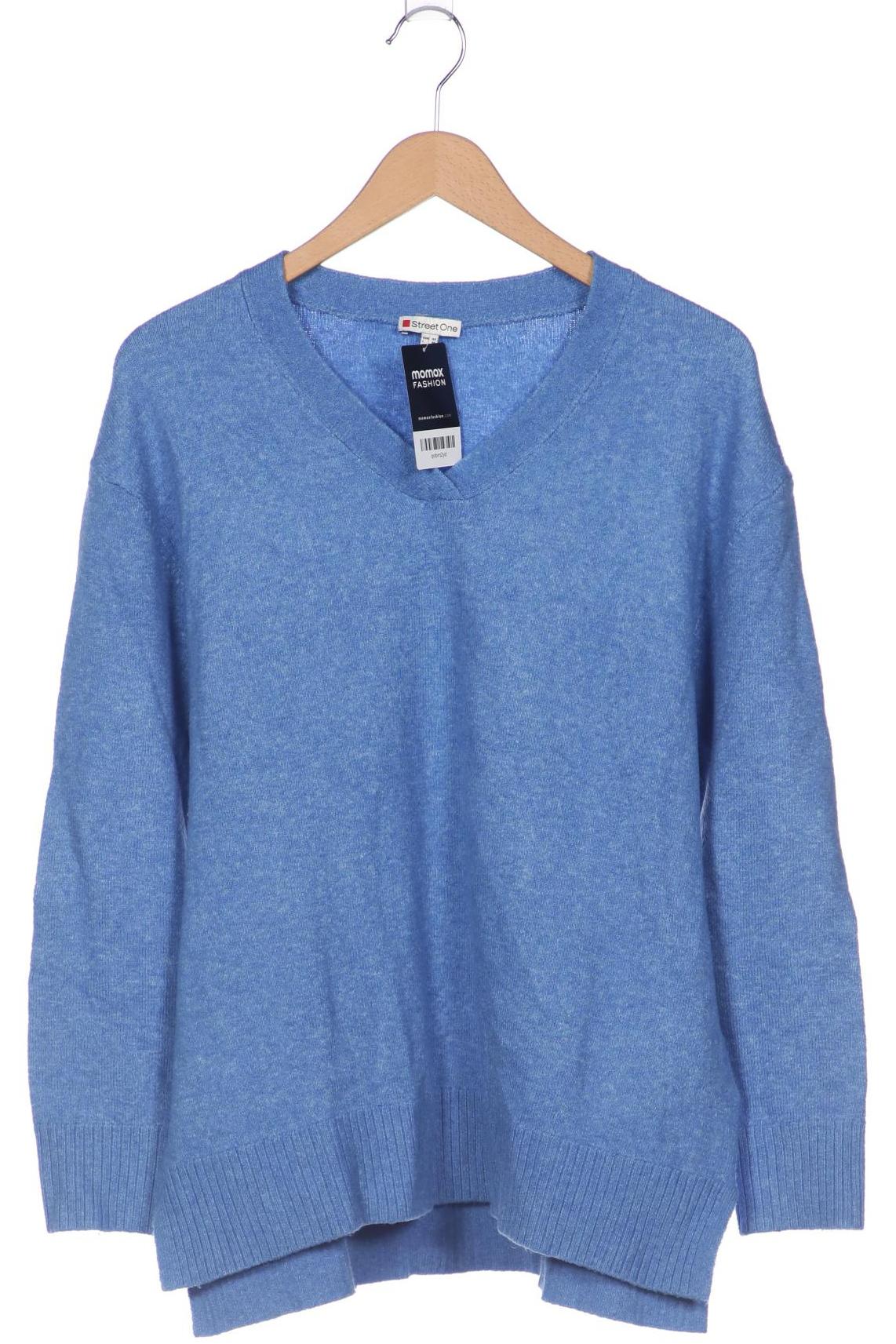 

Street One Damen Pullover, blau, Gr. 42