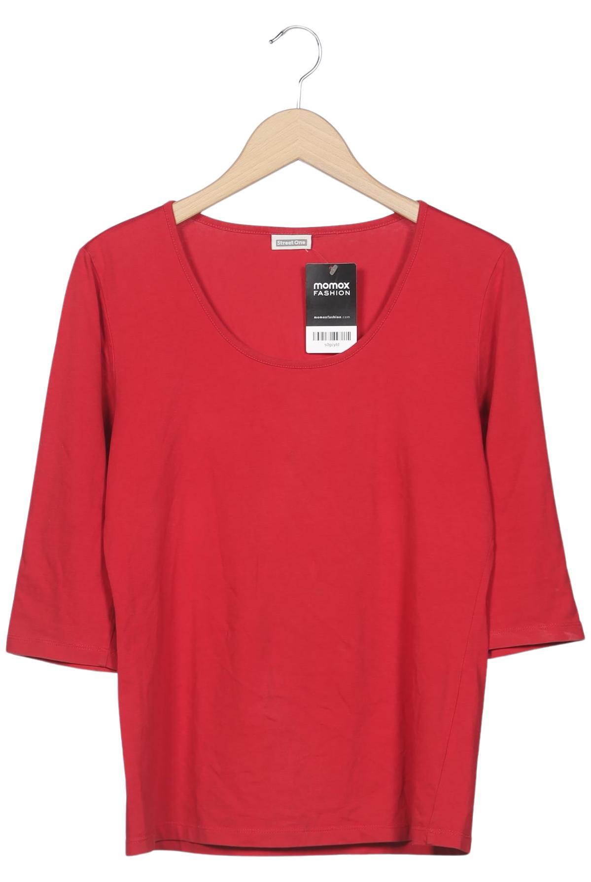 

Street One Damen Langarmshirt, rot, Gr. 42