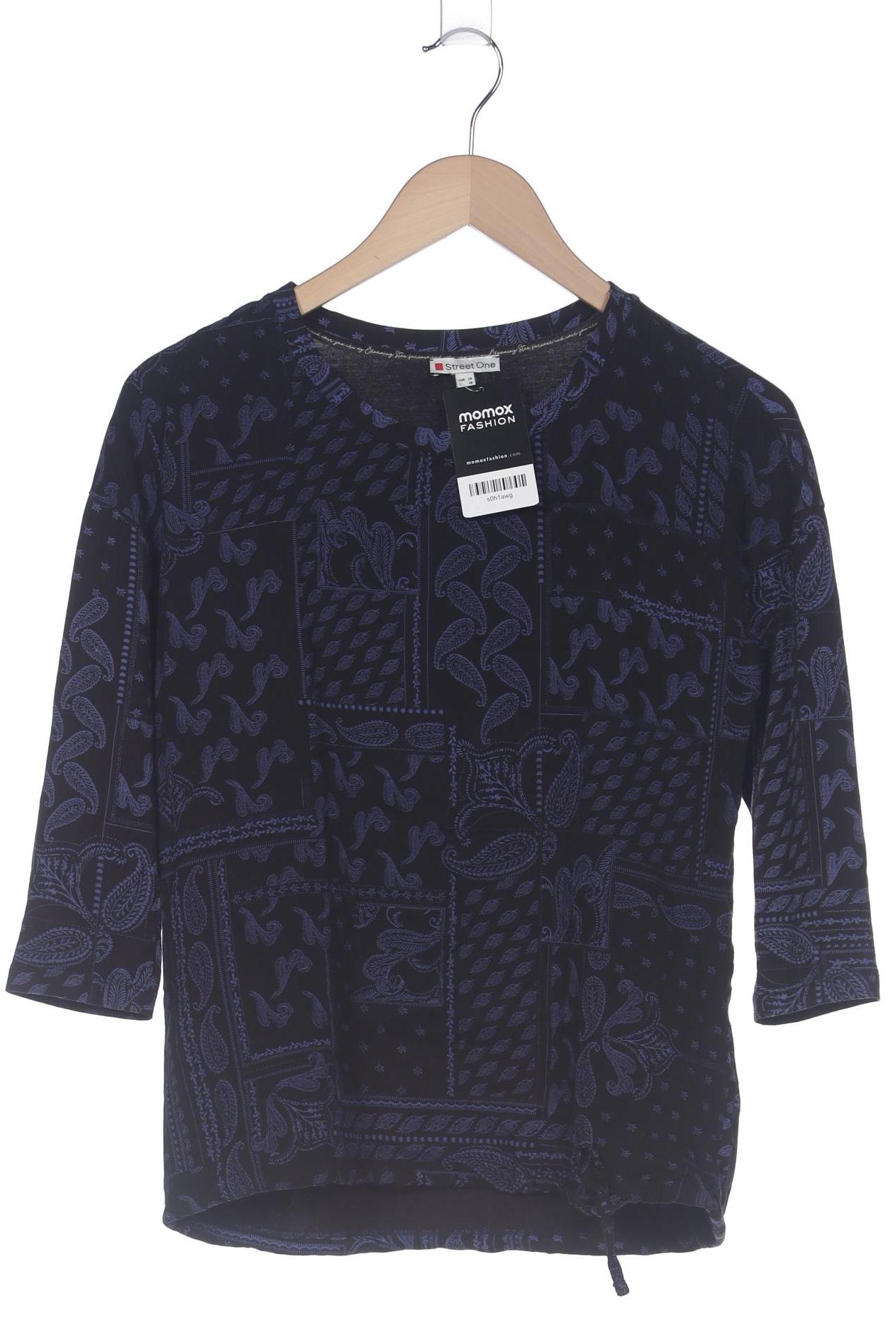 

Street One Damen Langarmshirt, schwarz, Gr. 34