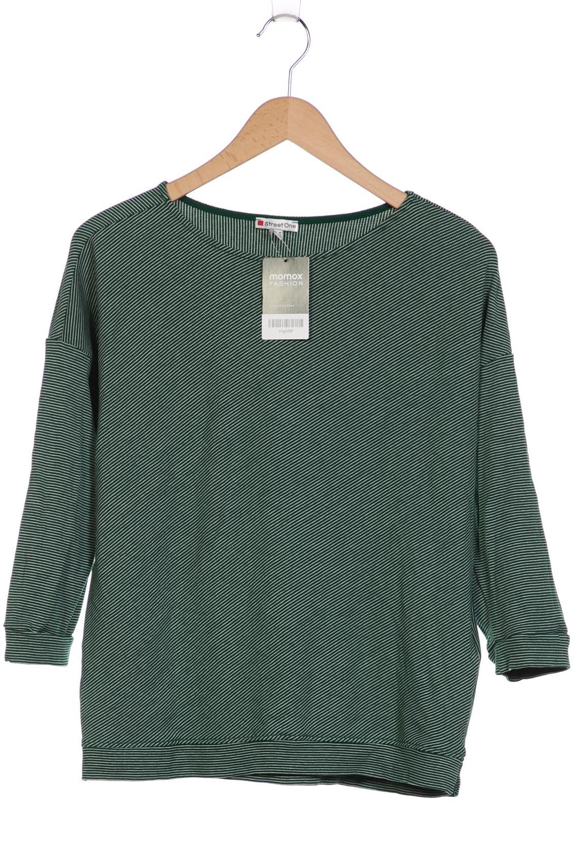 

Street One Damen Pullover, grün, Gr. 40