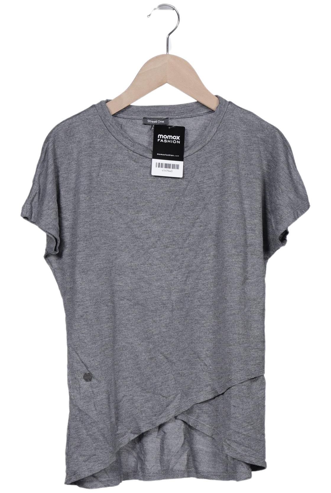 

Street One Damen T-Shirt, grau, Gr. 38