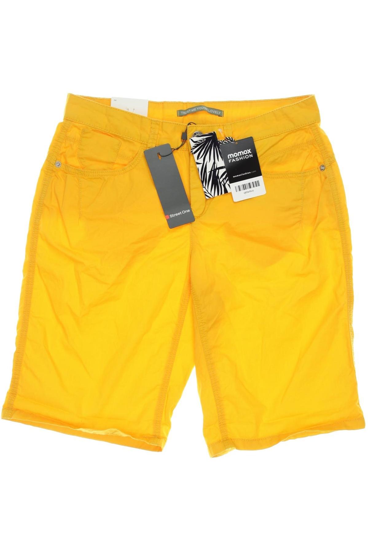 

Street One Damen Shorts, gelb, Gr. 34