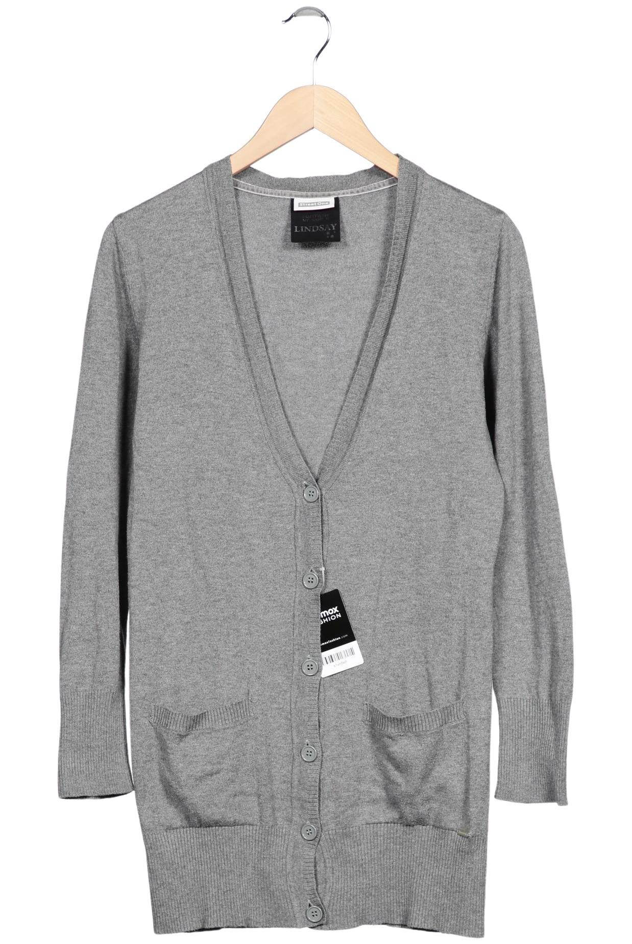 

Street One Damen Strickjacke, grau, Gr. 40