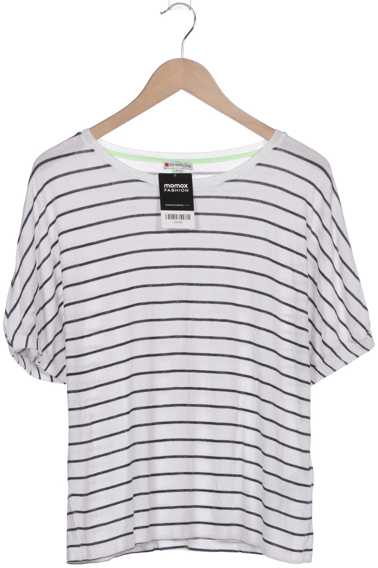 

Street One Damen T-Shirt, weiß, Gr. 40