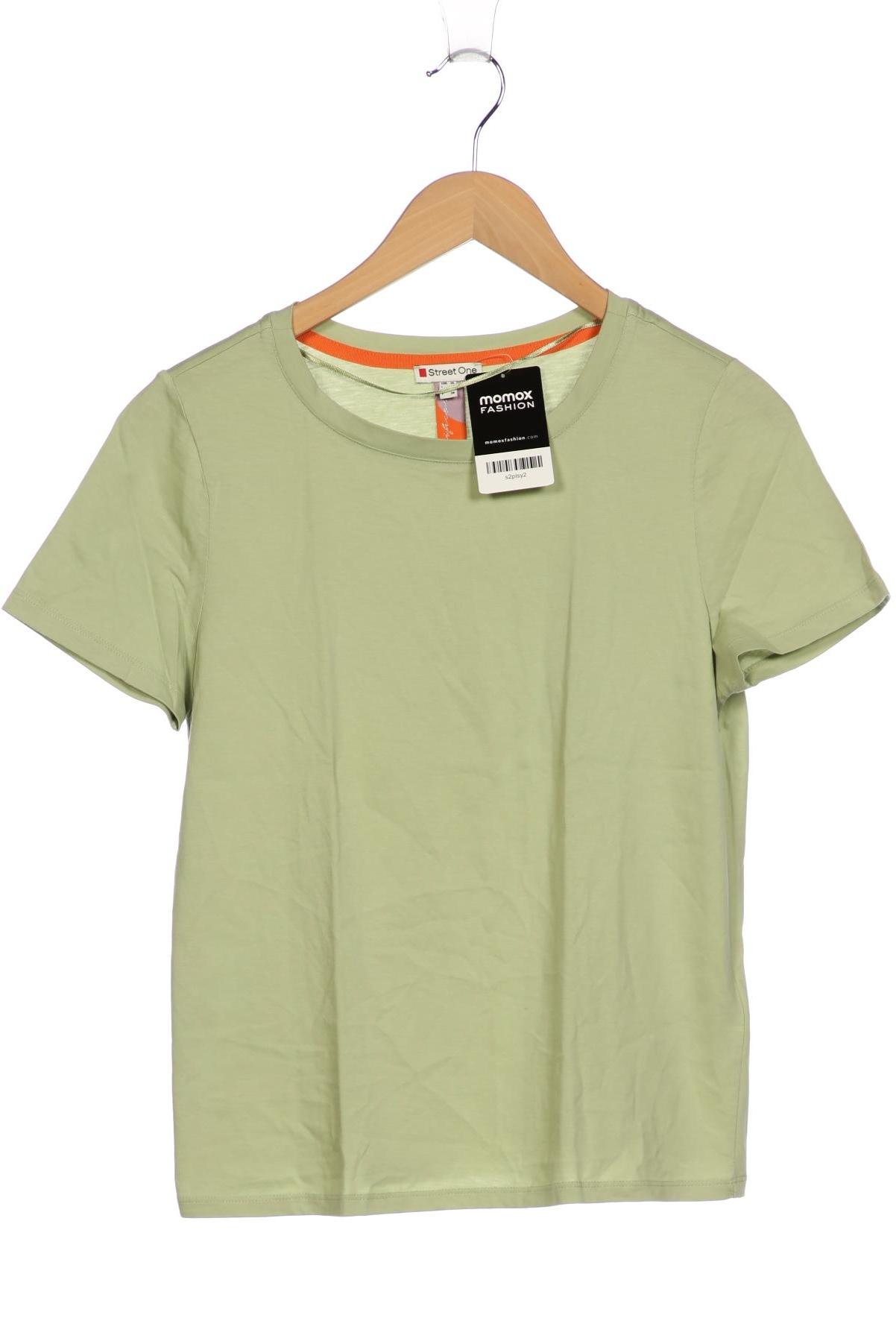 

Street One Damen T-Shirt, hellgrün, Gr. 36