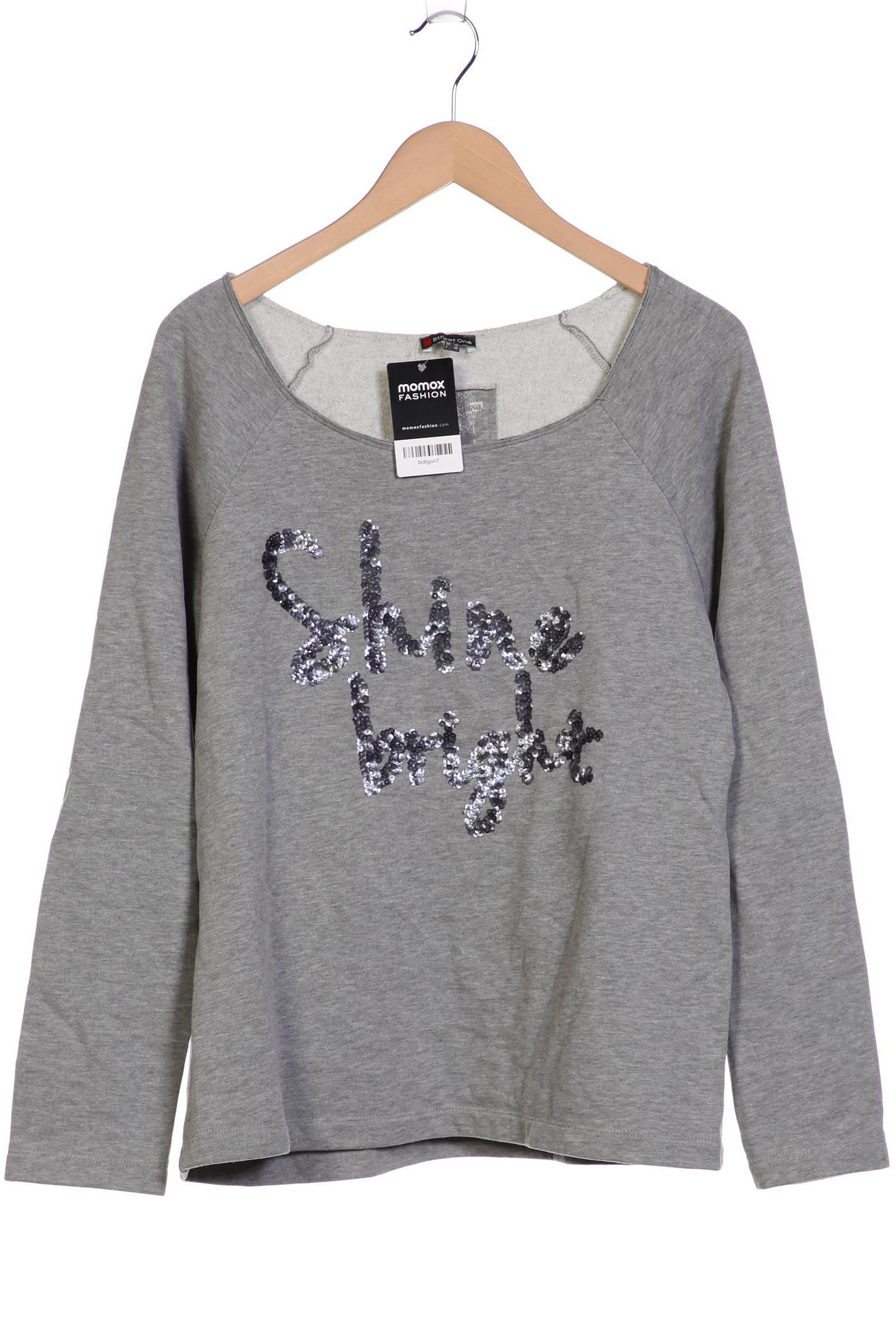 

Street One Damen Sweatshirt, grau, Gr. 42