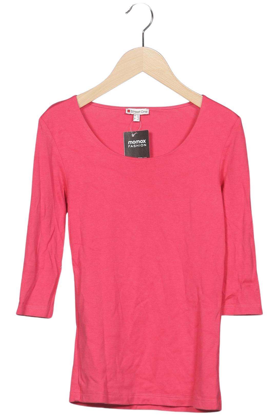 

Street One Damen Langarmshirt, pink, Gr. 34