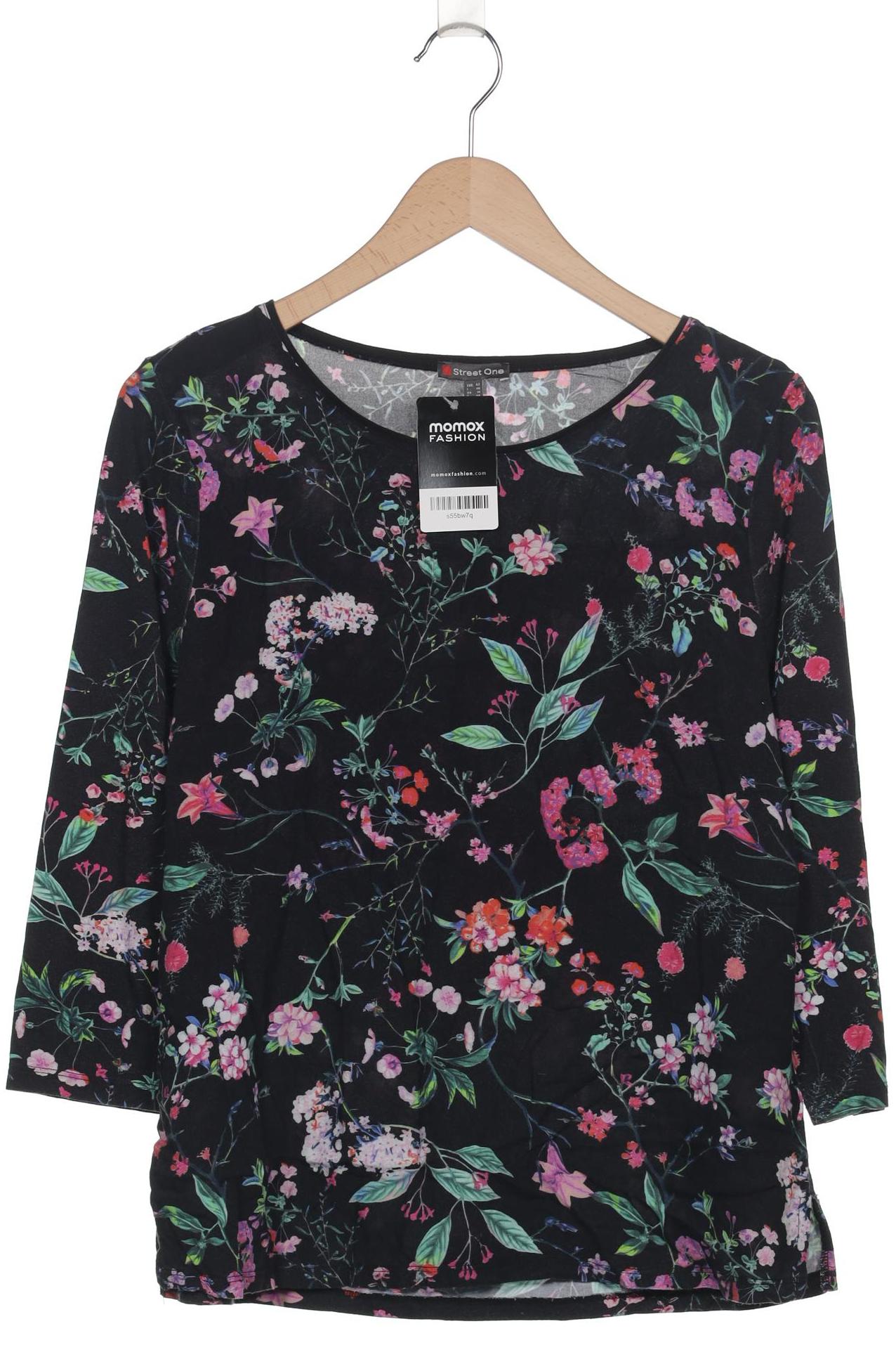 

Street One Damen Langarmshirt, schwarz, Gr. 42