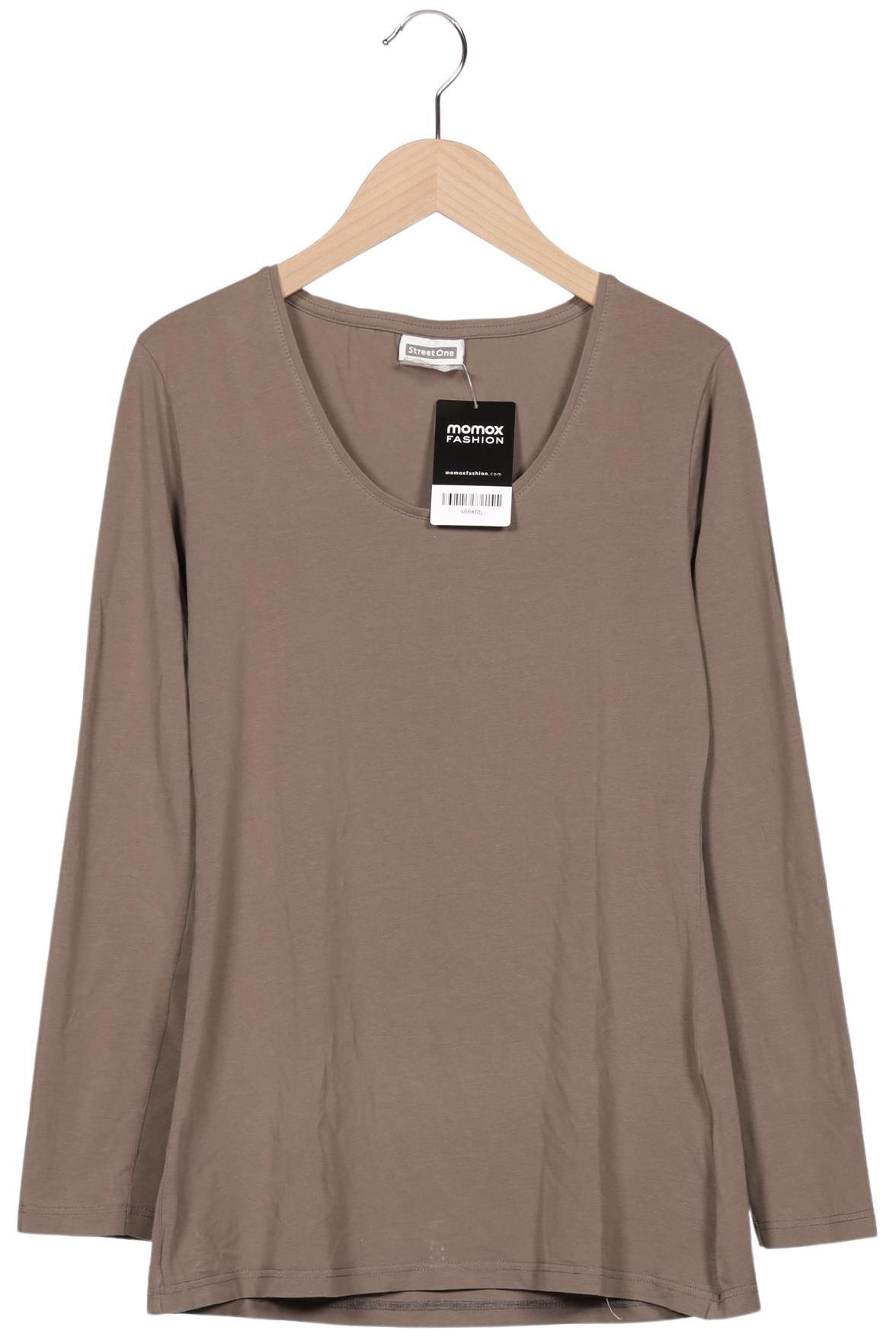 

Street One Damen Langarmshirt, beige, Gr. 40