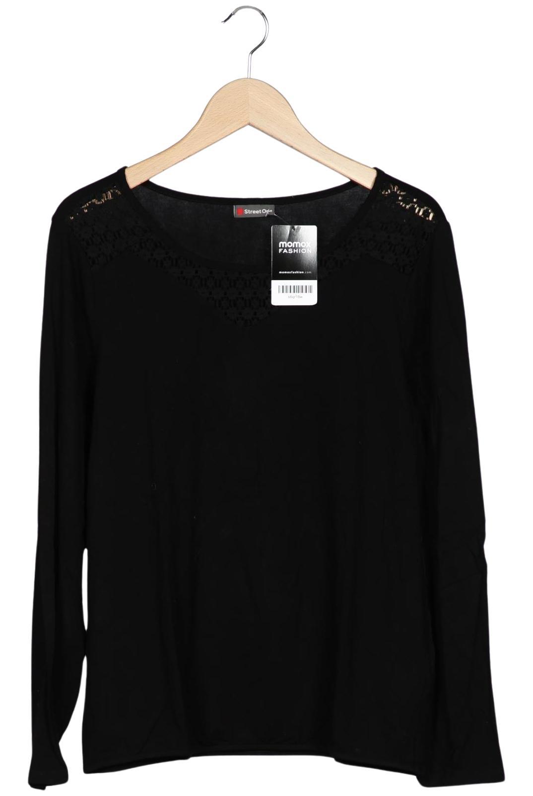 

Street One Damen Langarmshirt, schwarz, Gr. 42