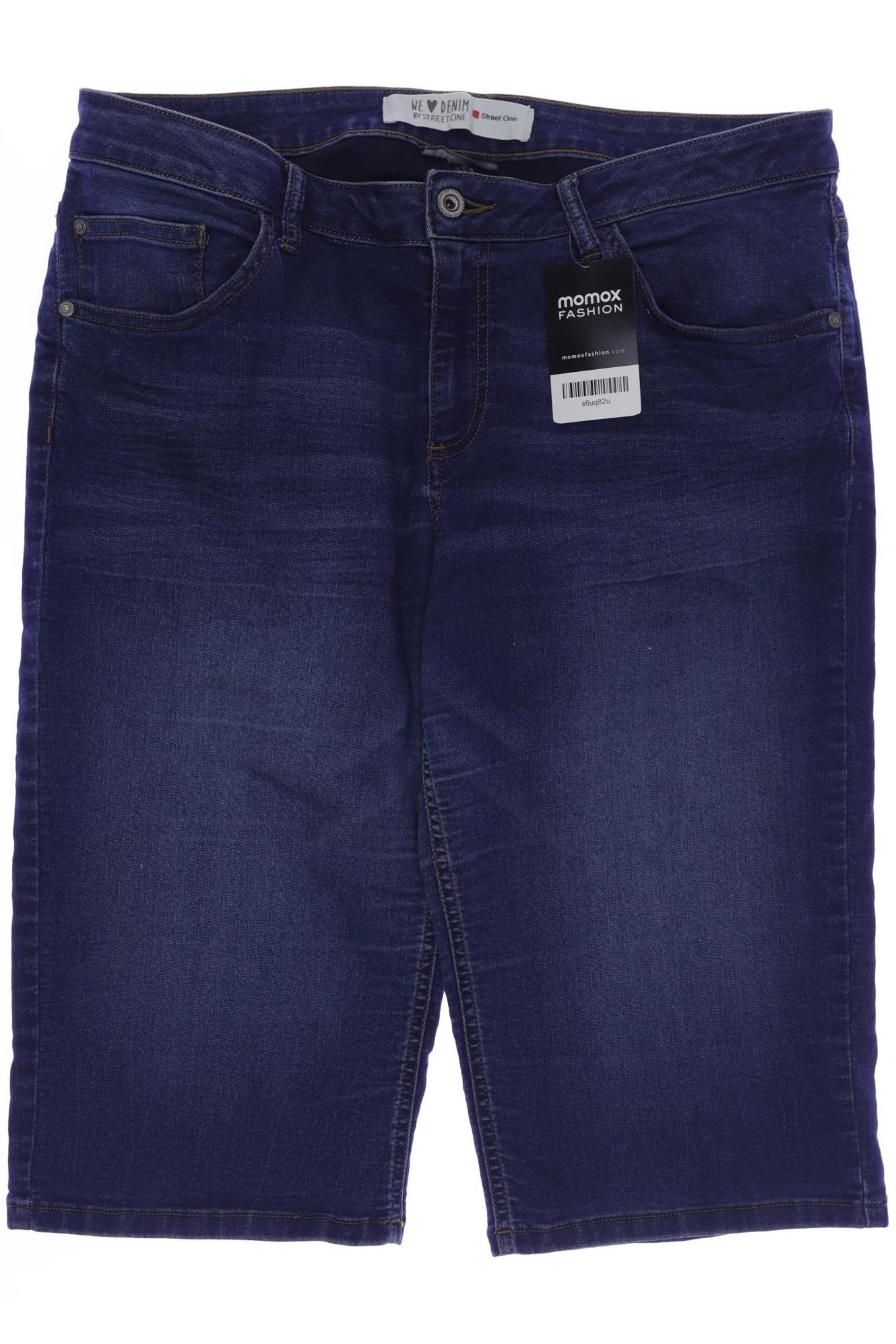 

Street One Damen Shorts, blau, Gr. 34