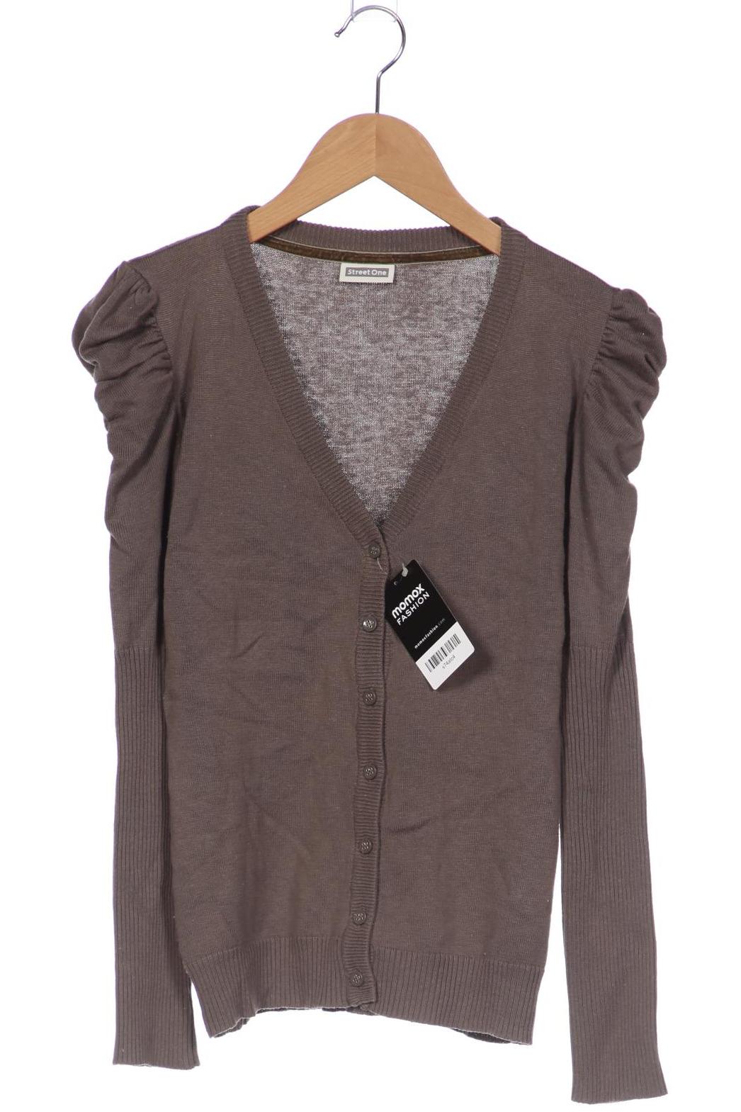 

Street One Damen Strickjacke, grau, Gr. 36