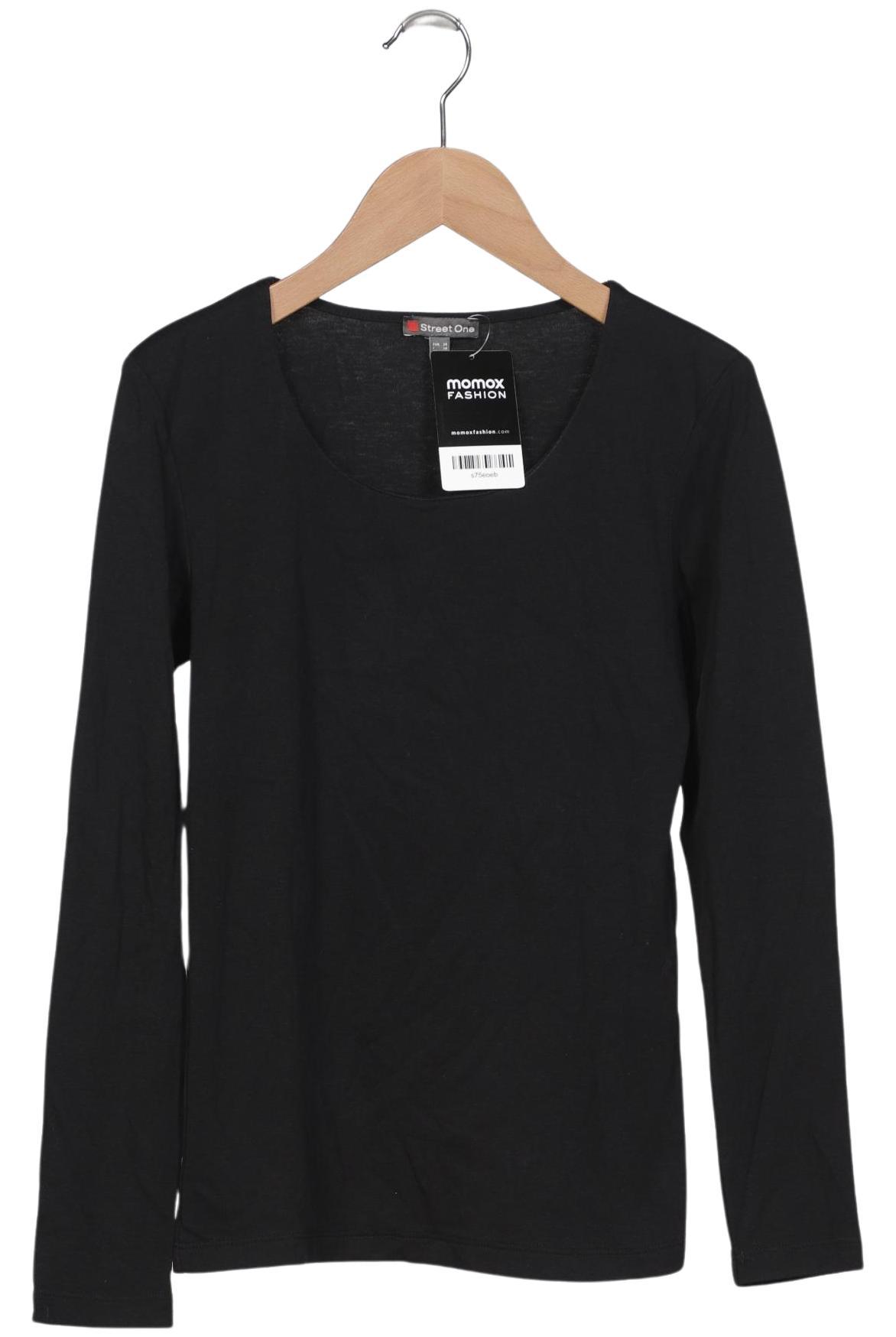 

Street One Damen Langarmshirt, schwarz, Gr. 34