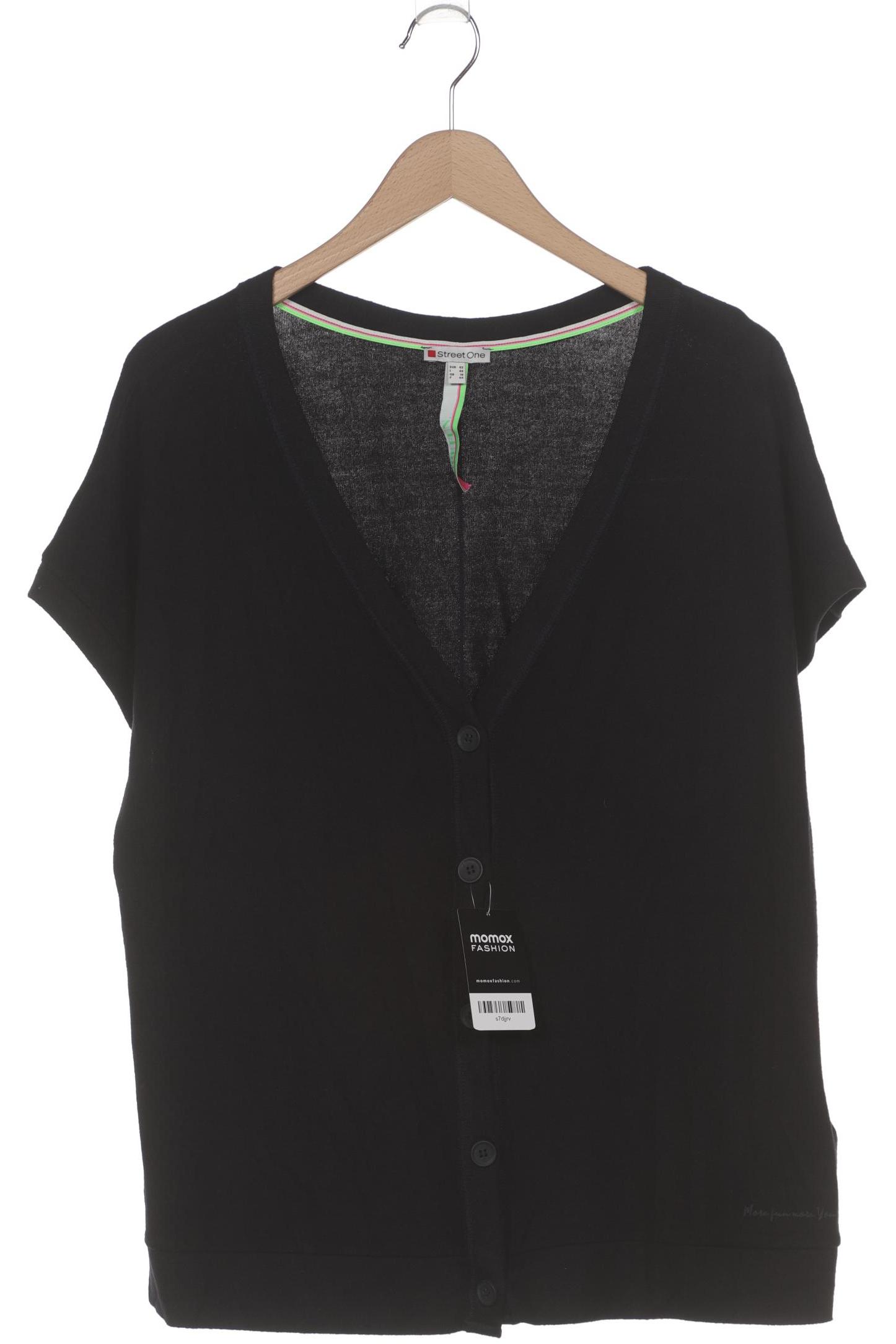 

Street One Damen Strickjacke, schwarz, Gr. 42