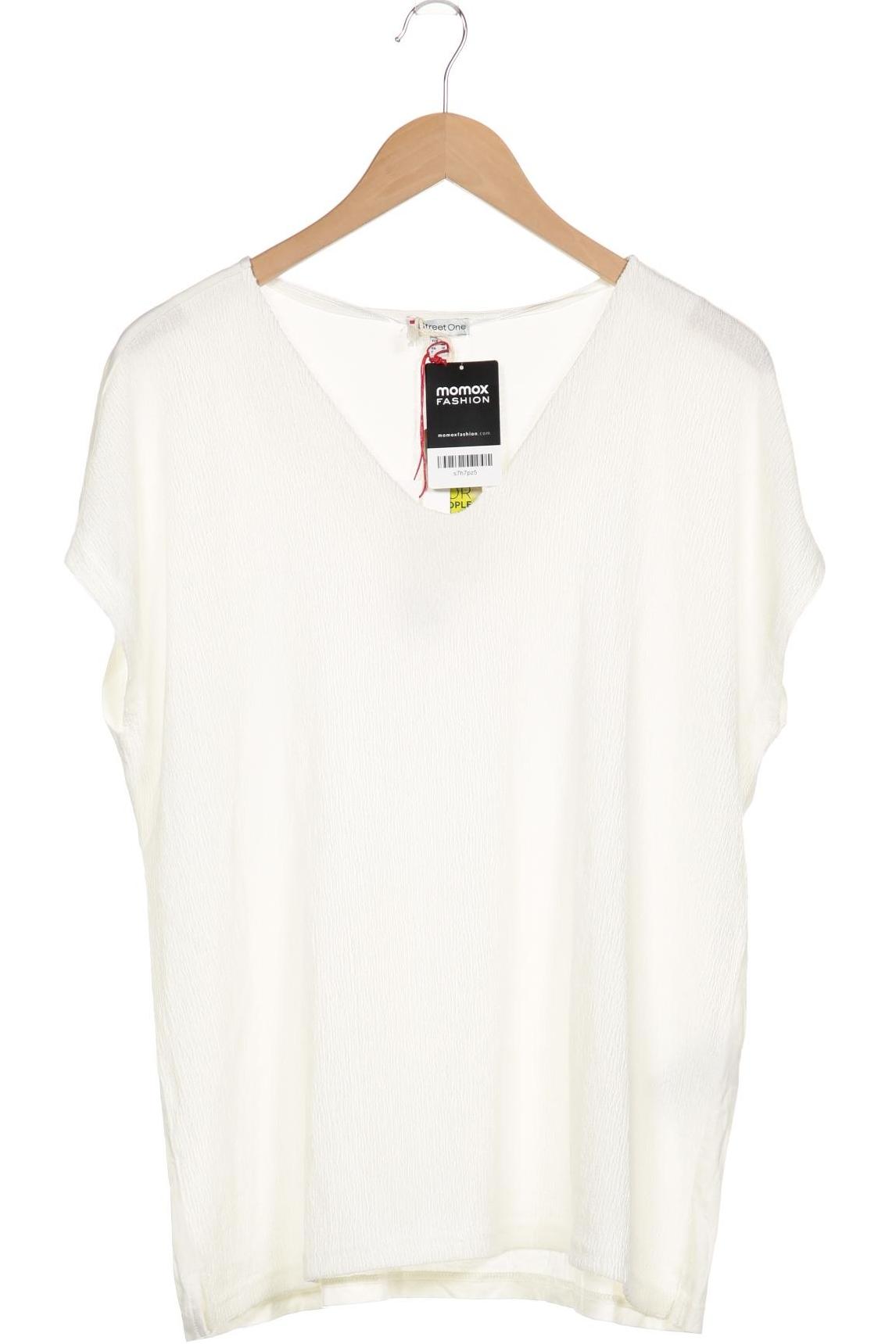 

Street One Damen T-Shirt, cremeweiß, Gr. 44