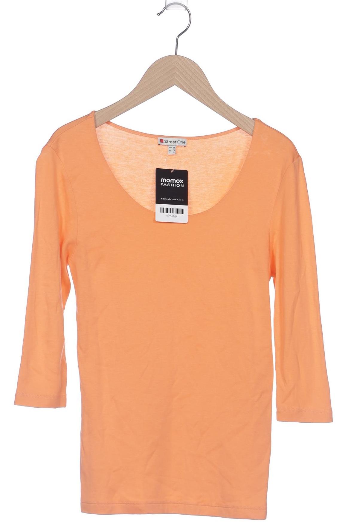 

Street One Damen Langarmshirt, orange, Gr. 34