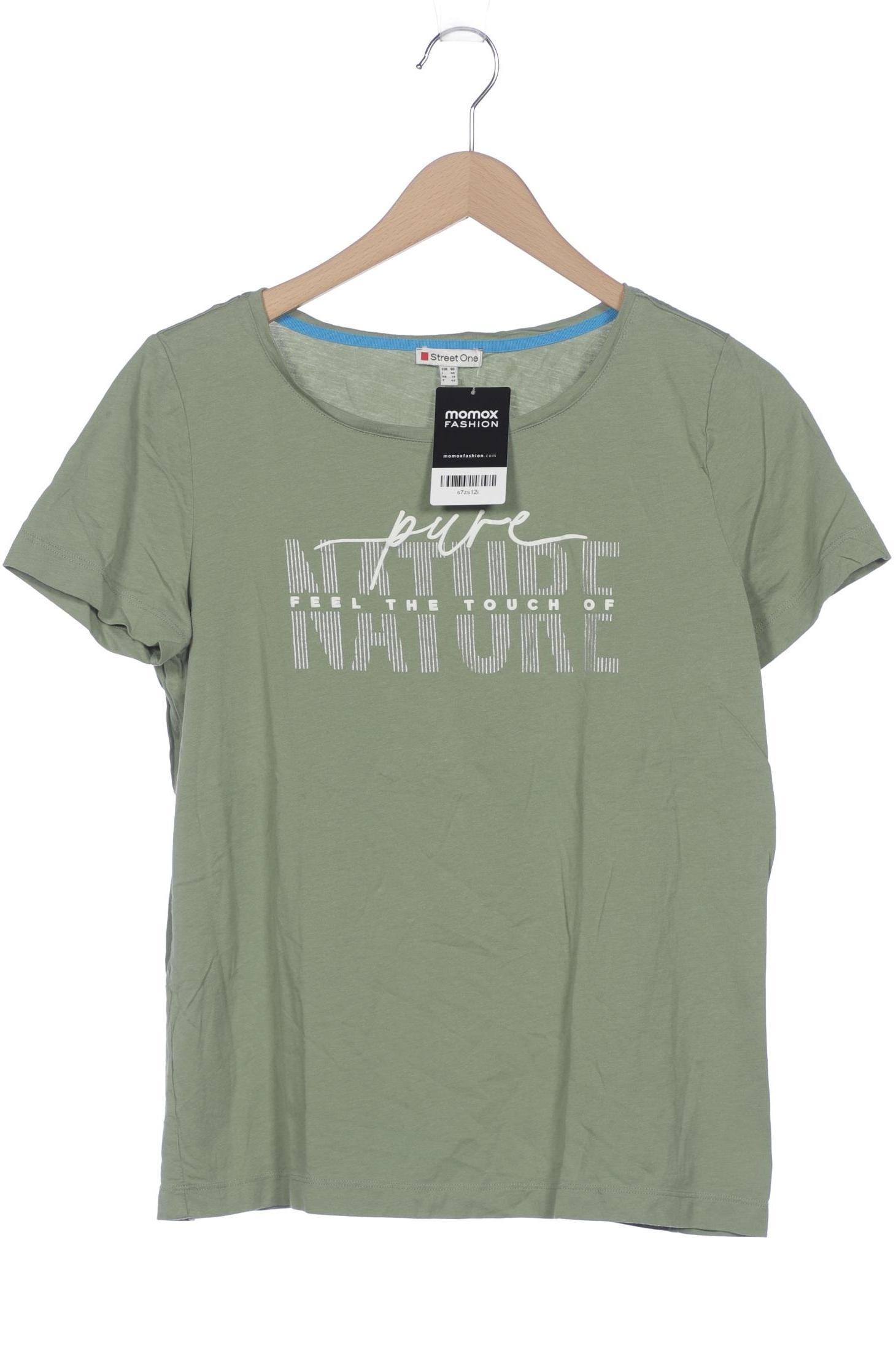 

Street One Damen T-Shirt, grün, Gr. 40