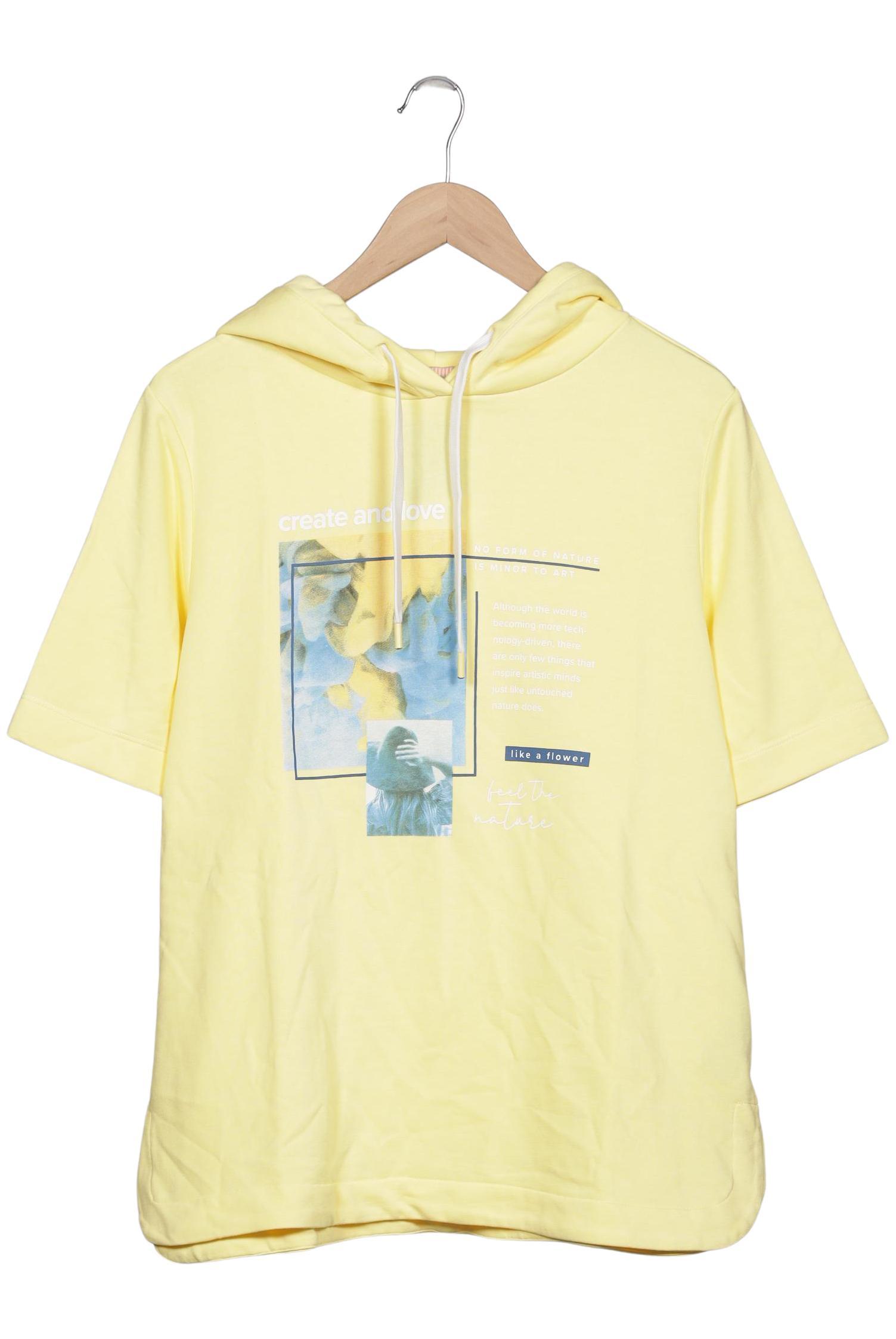 

Street One Damen Kapuzenpullover, gelb, Gr. 42