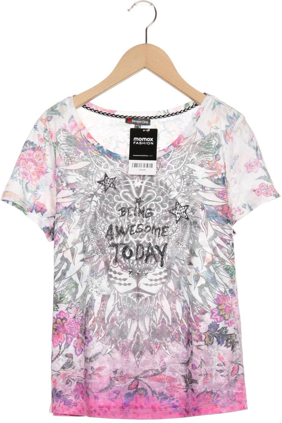 

Street One Damen T-Shirt, mehrfarbig, Gr. 38